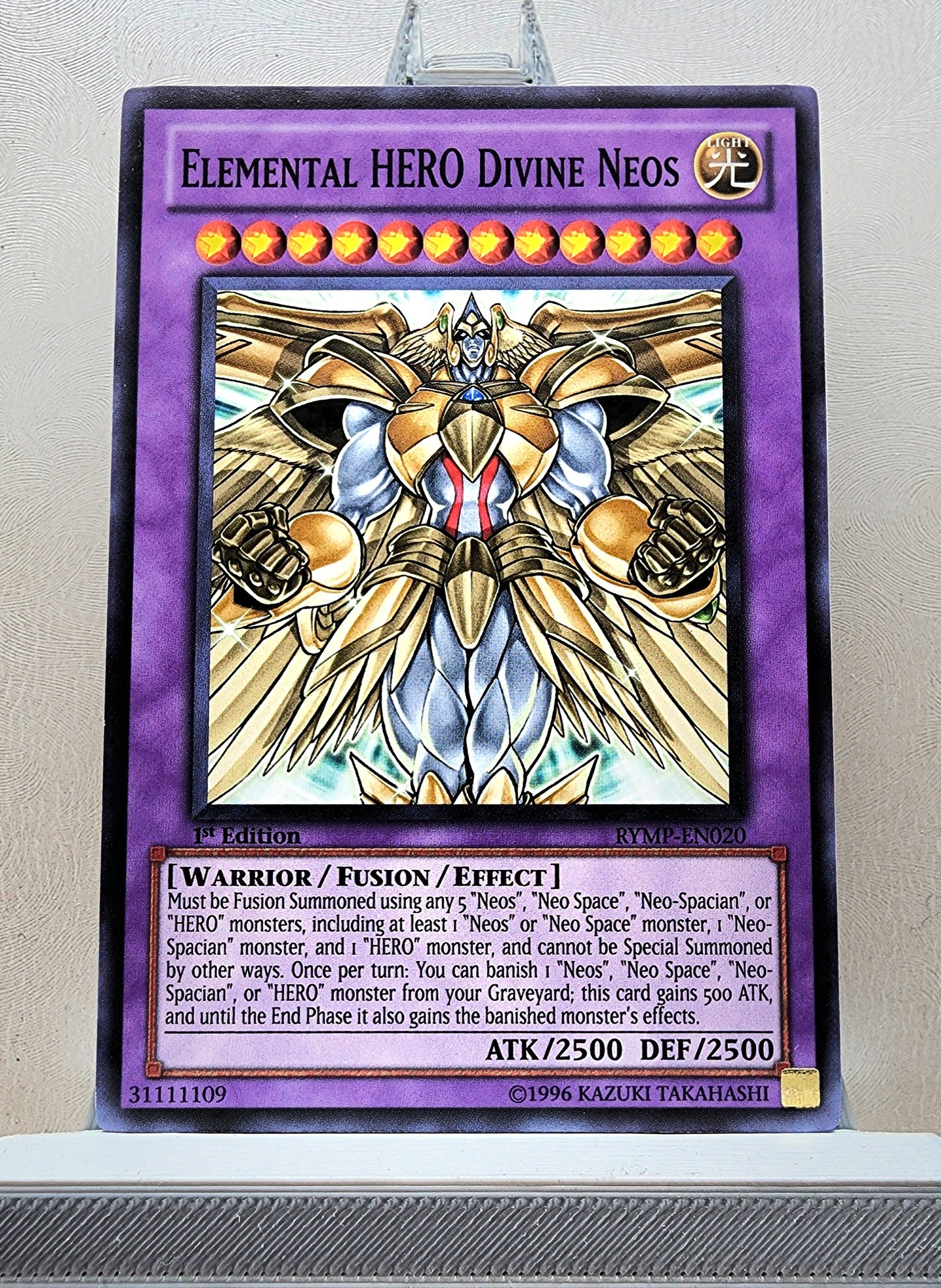 Yugioh! 1x Elemental HERO Divine Neos (RYMP - Common) 1st Edition