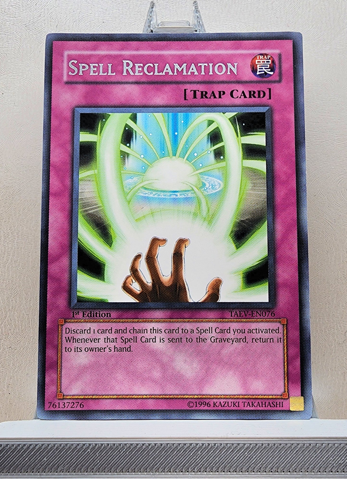 Yugioh! 1x Spell Reclamation (TAEV - Rare) 1st Edition