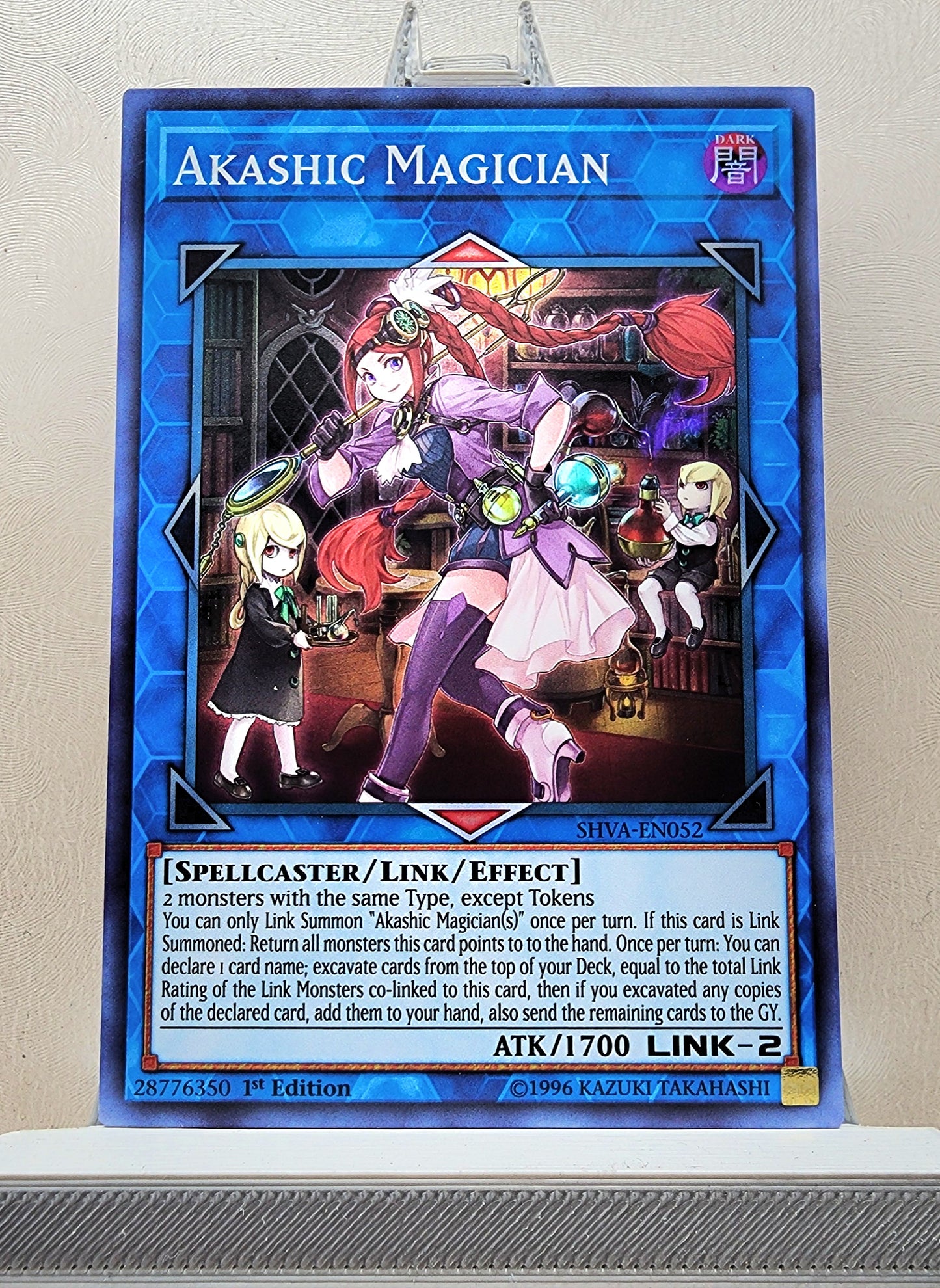 Yugioh! 1x Akashic Magician (SHVA - Super Rare) 1st Edition