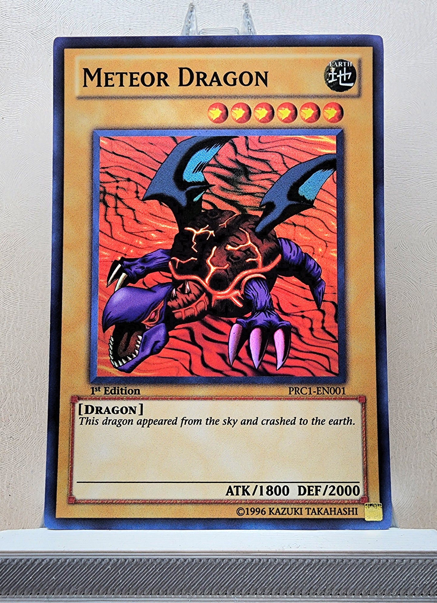 Yugioh! 1x Meteor Dragon (PRC1 - Super Rare) 1st Edition