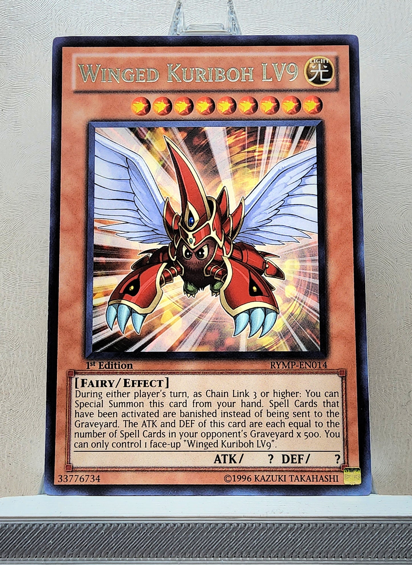 Yugioh! 1x Winged Kuriboh LV9 (RYMP - Rare) 1st Edition