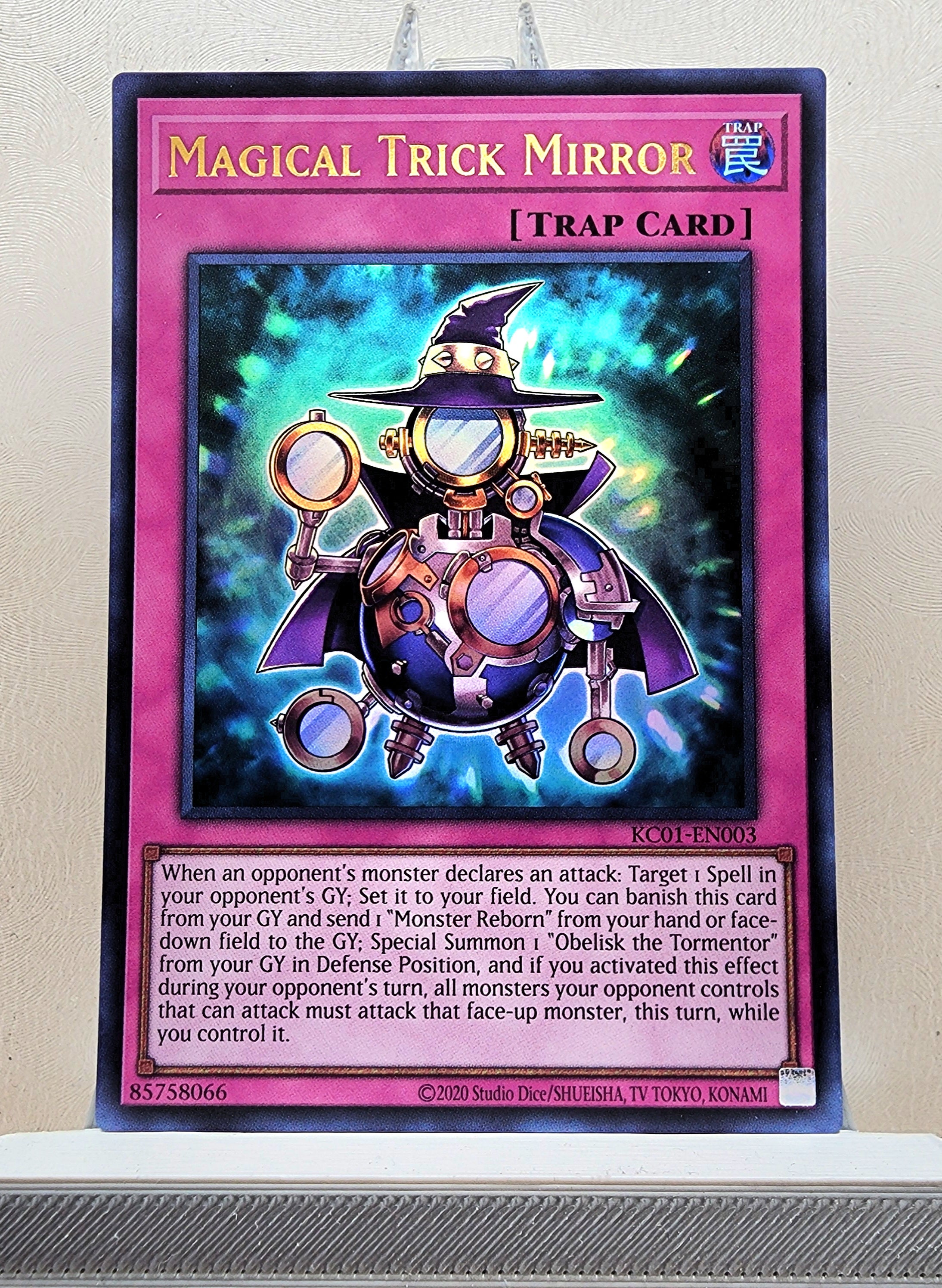 yugioh card tricks Yugioh! 1x Magical Trick Mirror (KC01