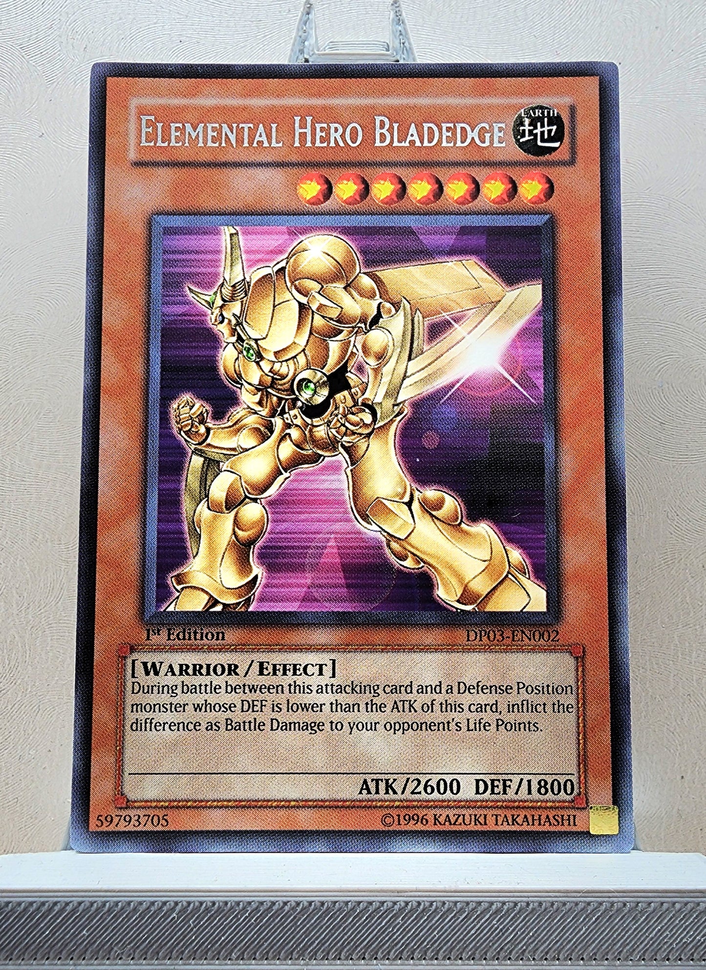 Yugioh! 1x Elemental Hero Bladedge (DP03 - Rare) 1st Edition