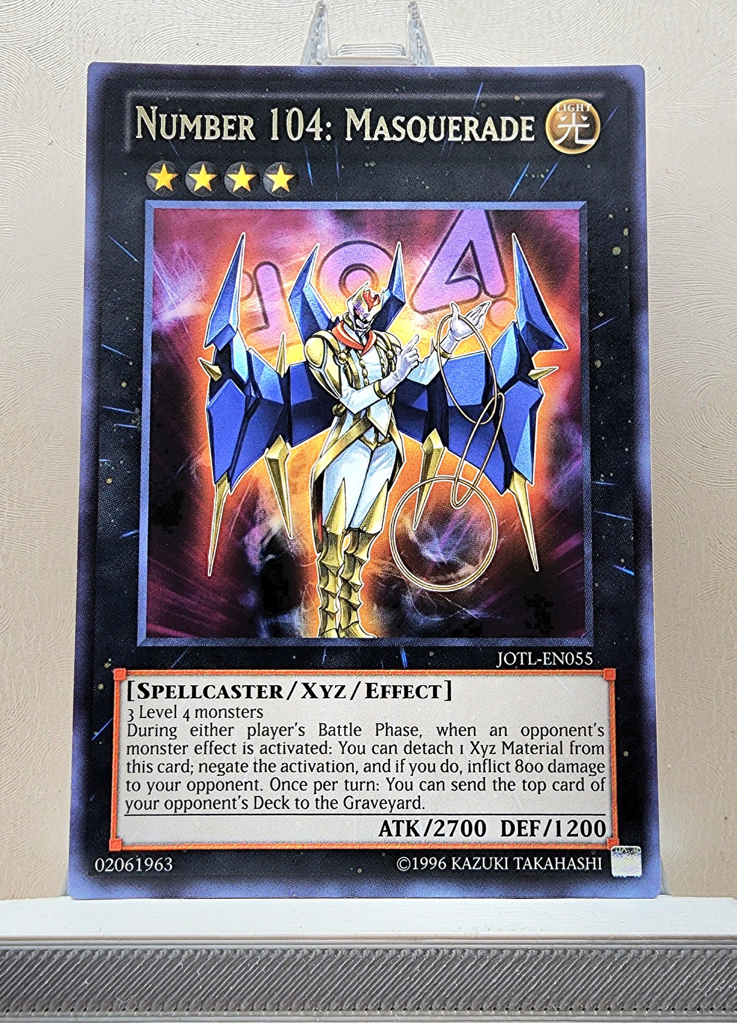 Yugioh! 1x Number 104: Masquerade (JOTL - Rare) Unli Edition