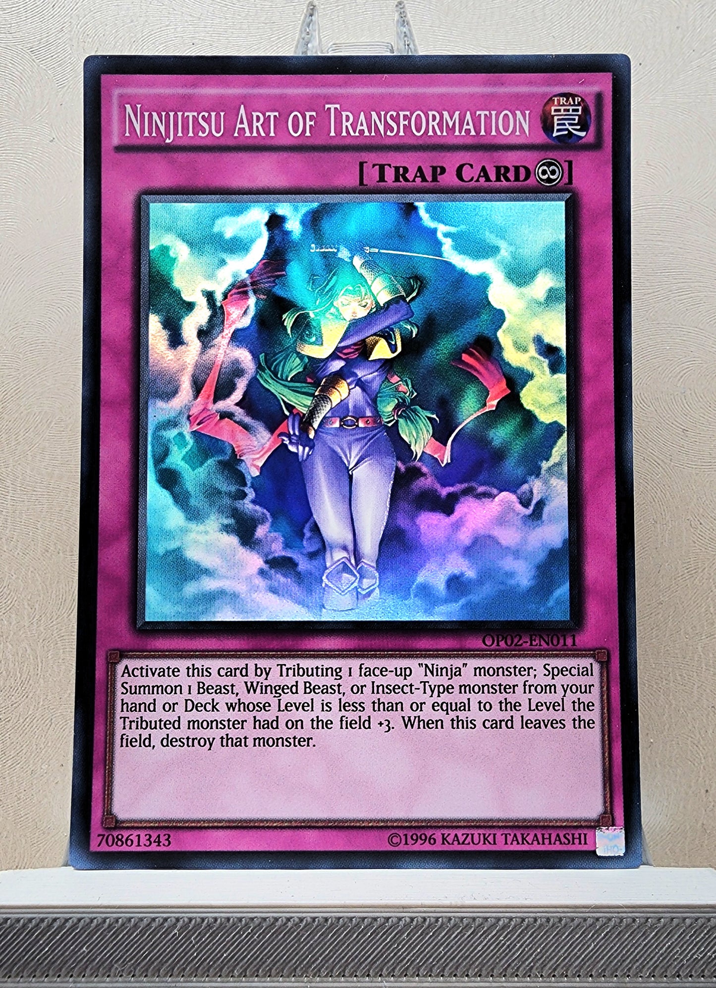 Yugioh! 1x Ninjutsu Art of Transformation (OP02 - Super Rare) Unli Edition