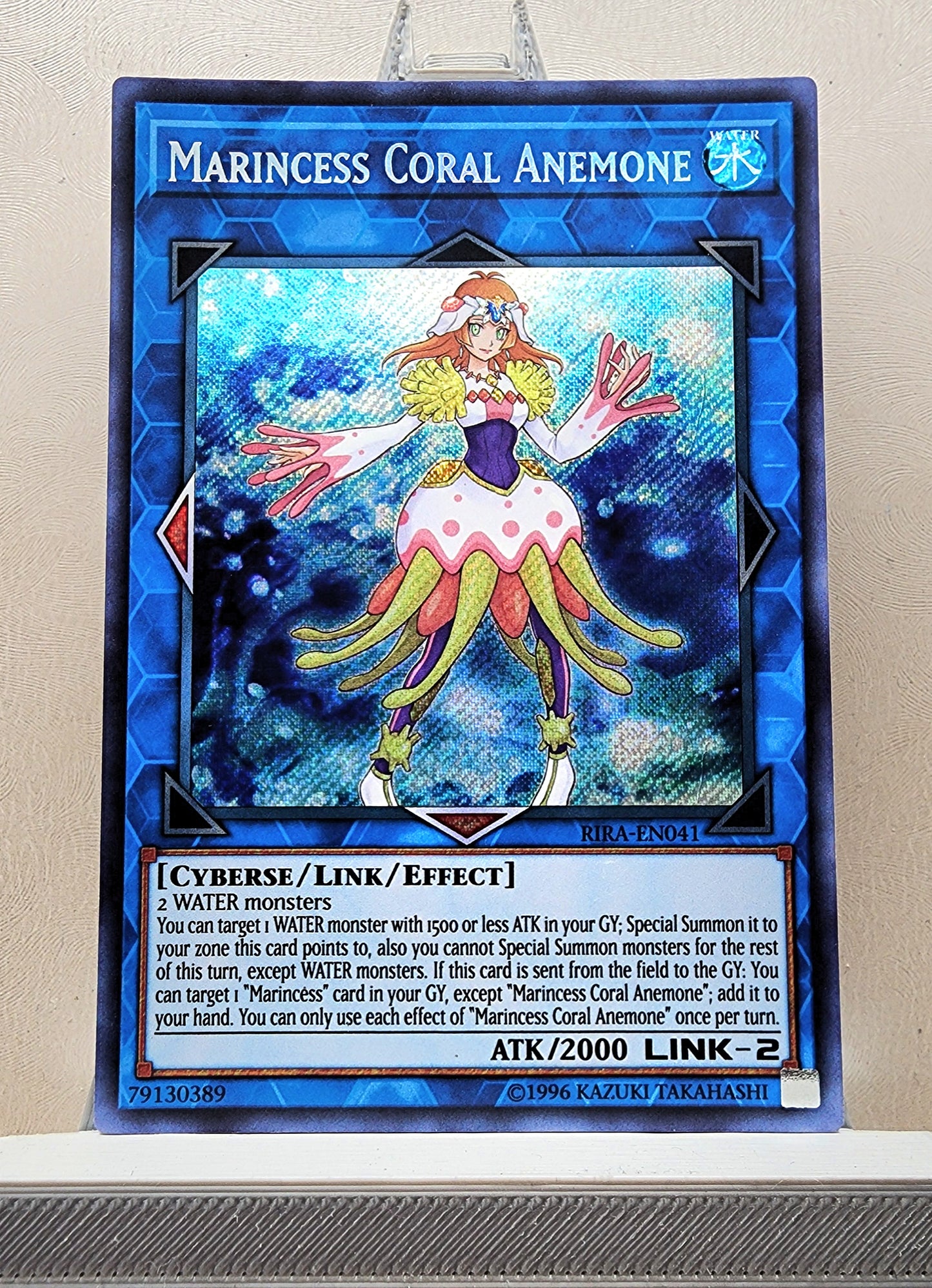 Yugioh! 1x Marincess Coral Anemone (RIRA - Secret Rare) Unli Edition