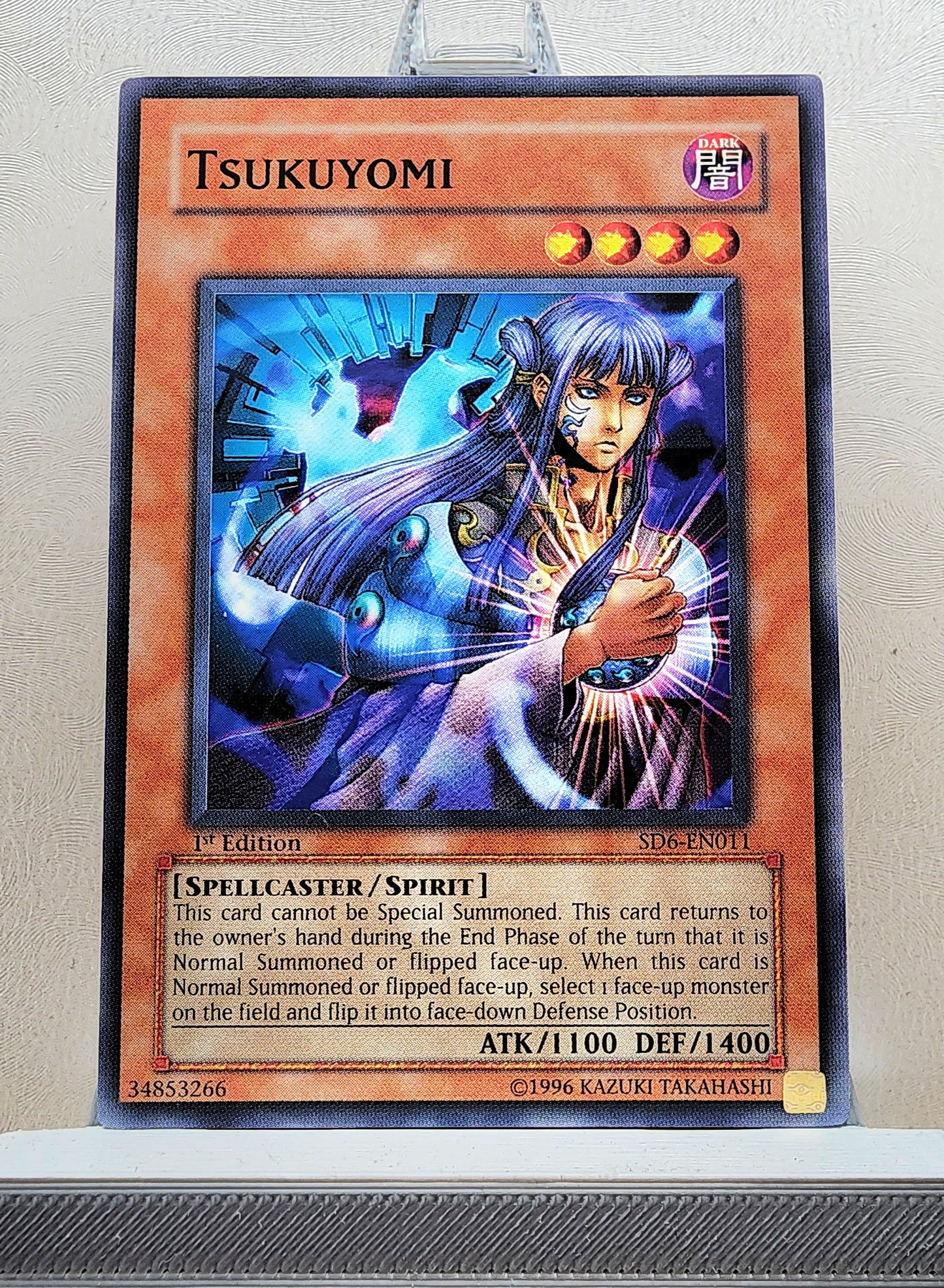 Yugioh! 1x Tsukuyomi (SD6 - Common) 1st Edition