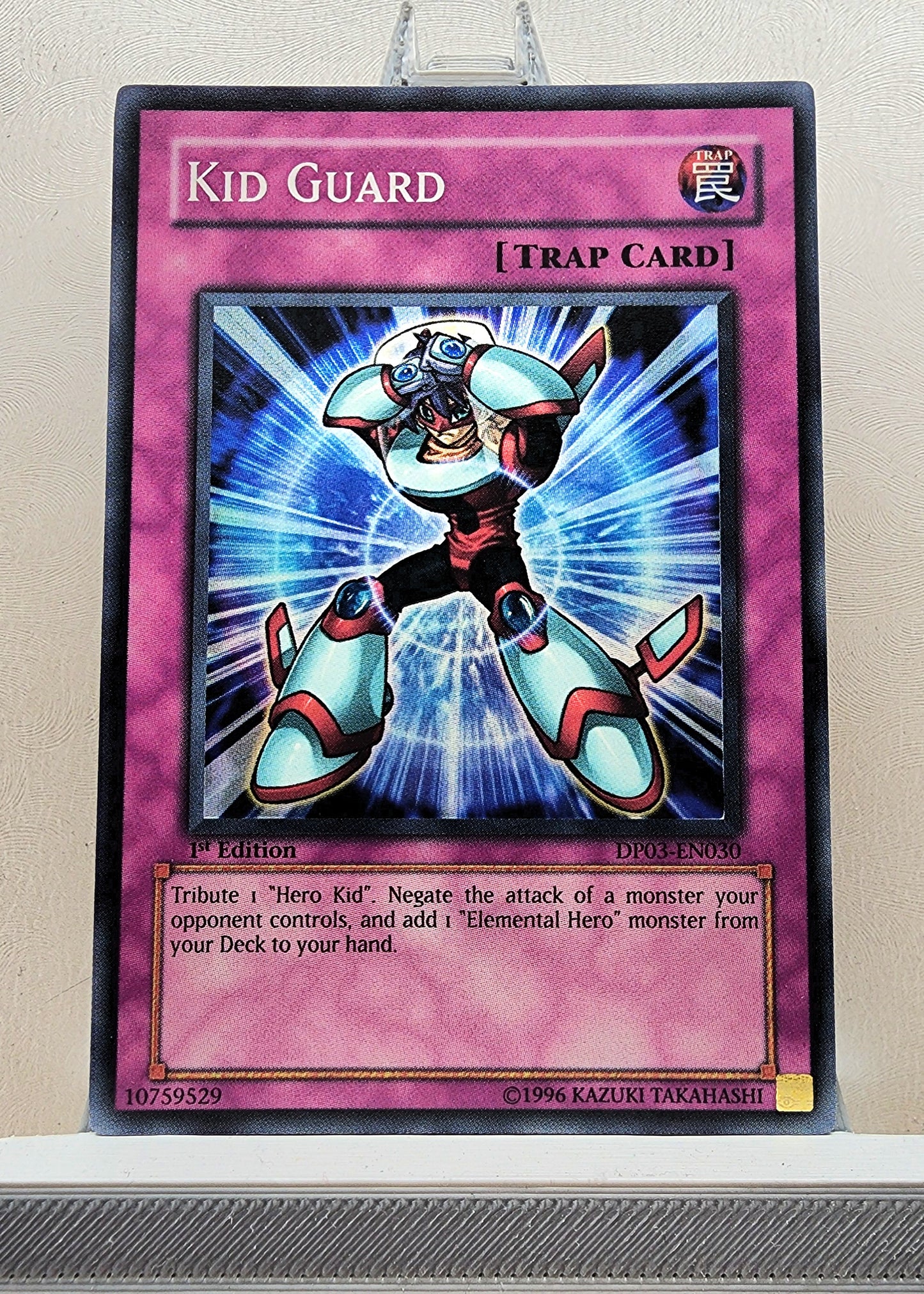 Yugioh! 1x Kid Guard (DP03 - Super Rare) 1st Edition