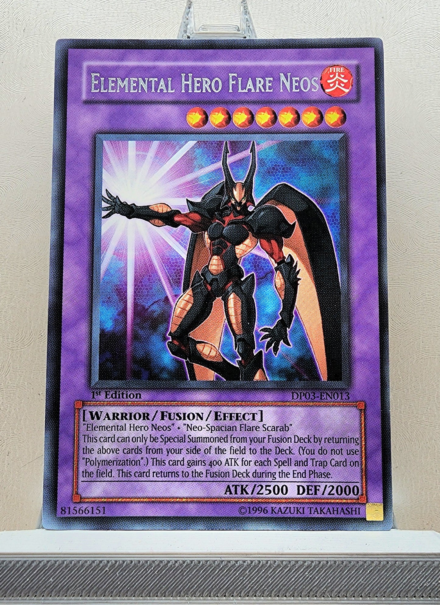 Yugioh! 1x Elemental Hero Flare Neos (DP03 - Rare) 1st Edition