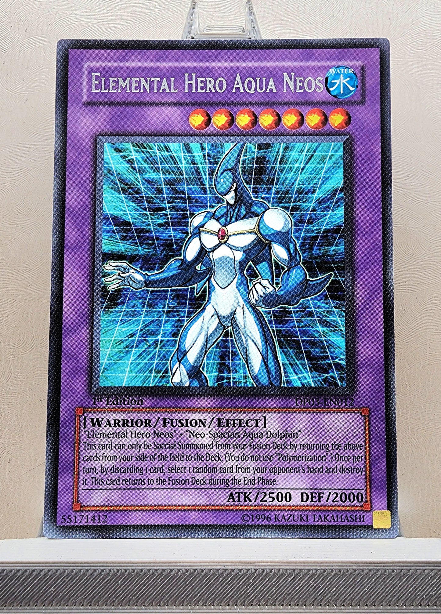 Yugioh! 1x Elemental Hero Aqua Neos (DP03 - Rare) 1st Edition