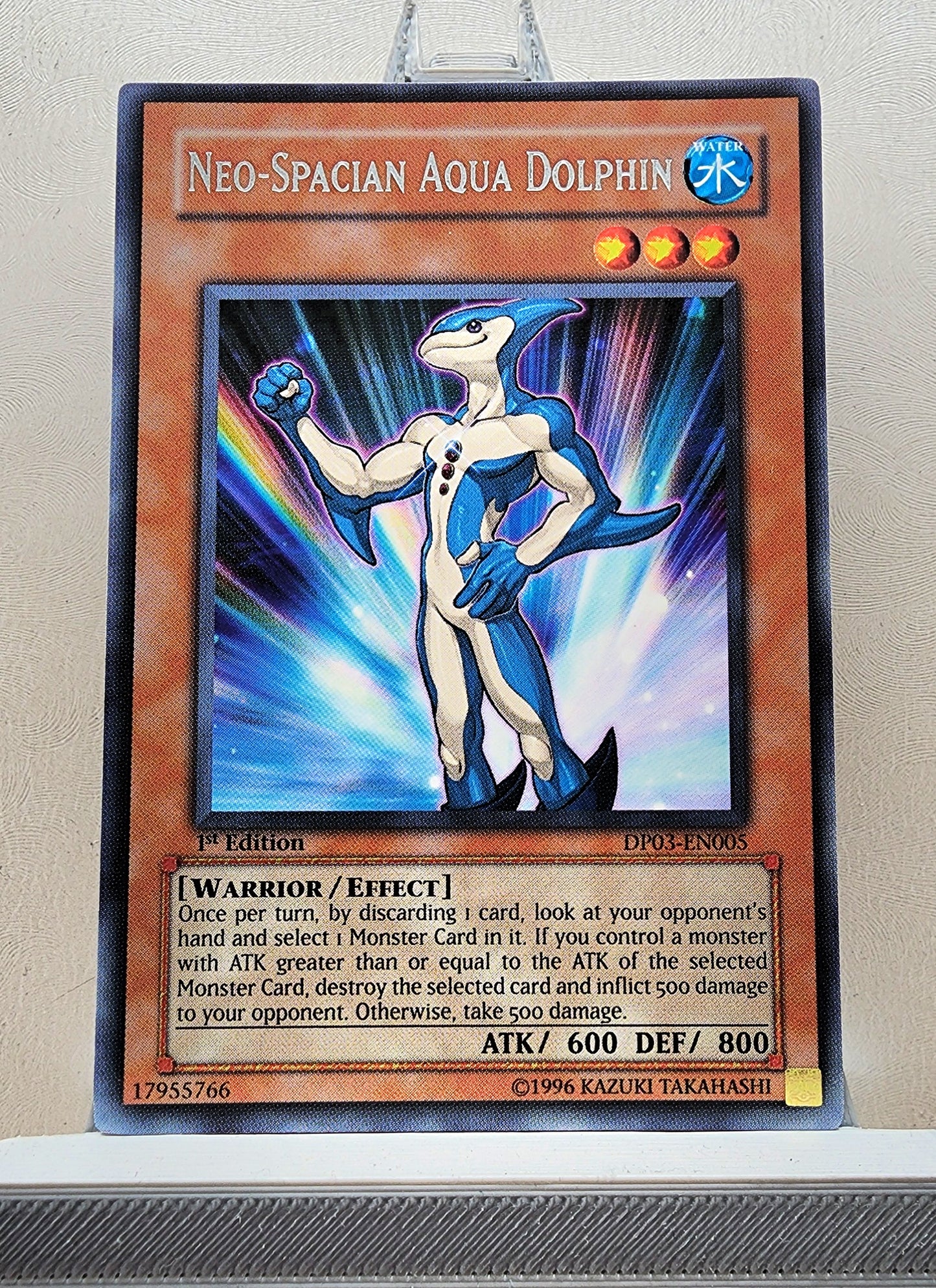 Yugioh! 1x Neo-Spacian Aqua Dolphin (DP03 - Rare) 1st Edition