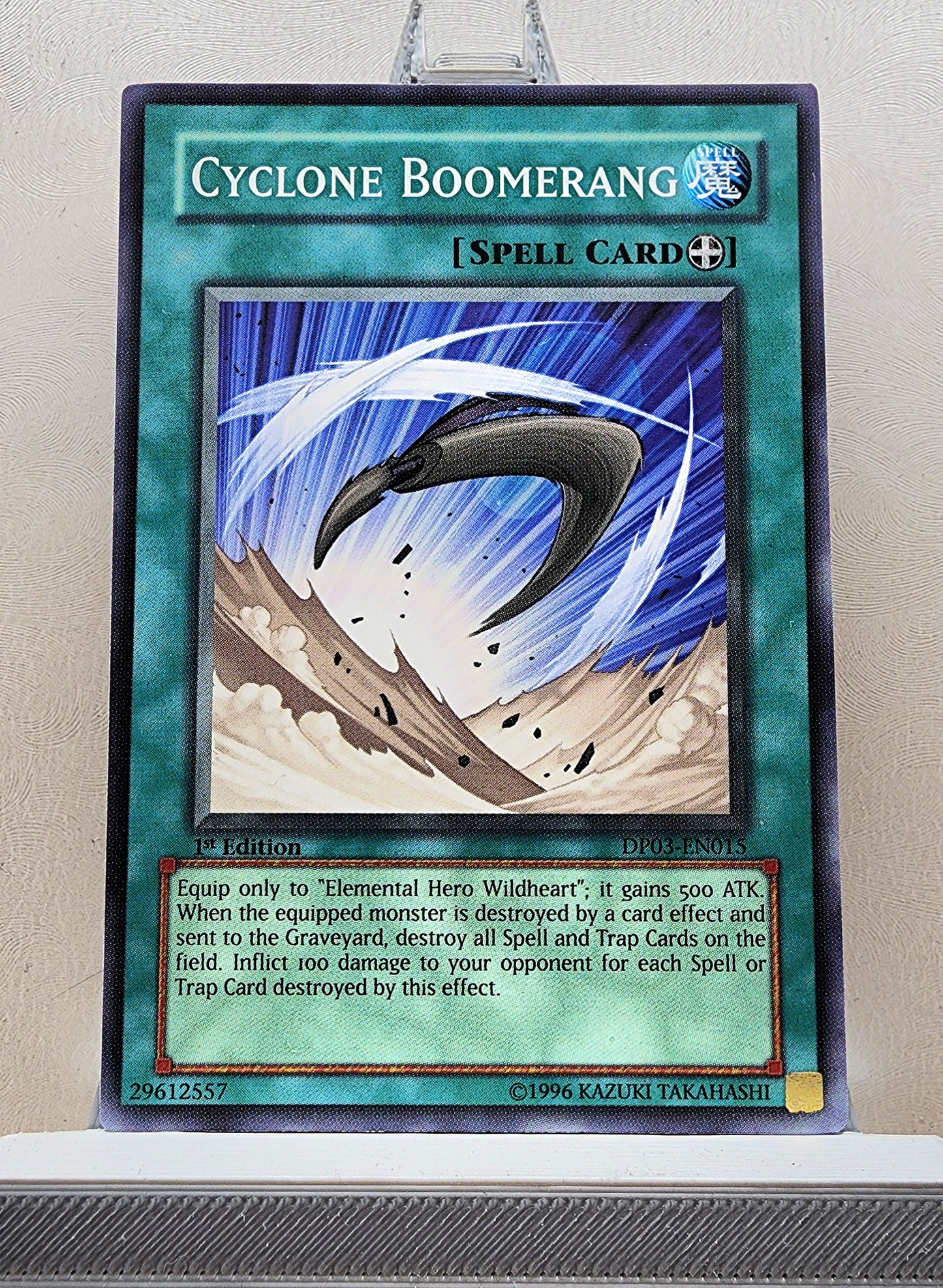 Yugioh! 1x Cyclone Boomerang (DP03 - Common) 1st Edition