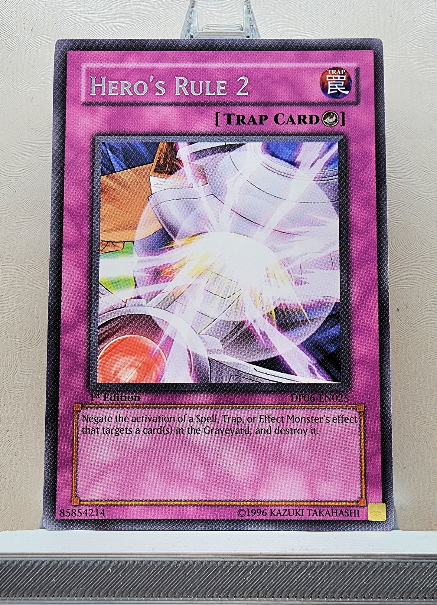 Yugioh! 1x Hero's Rule 2 (DP06 - Rare) 1st Edition