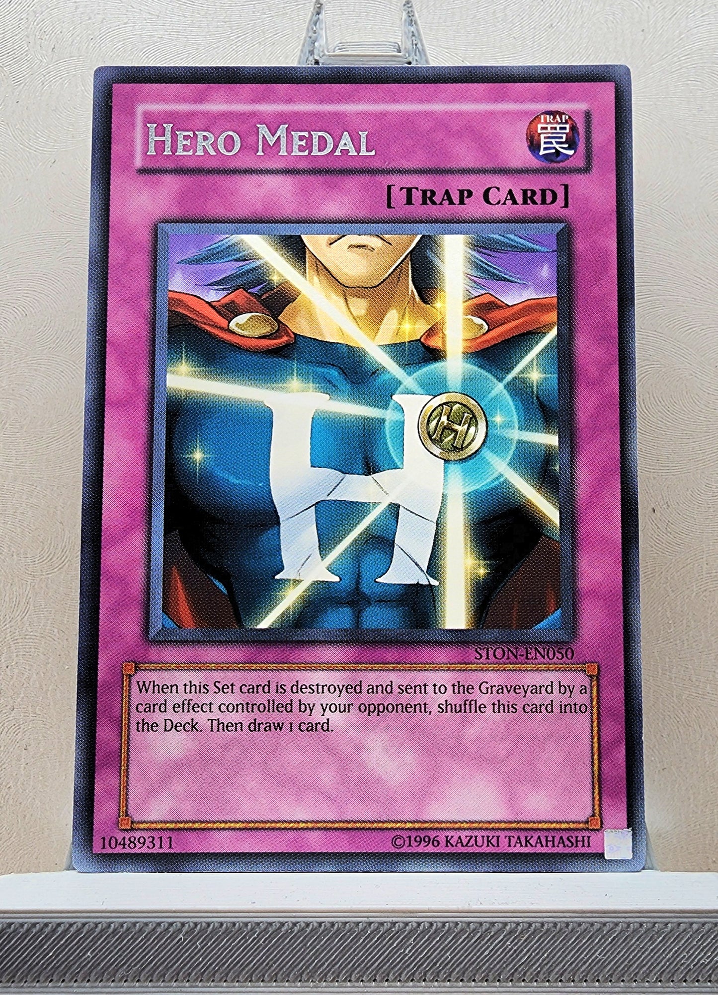 Yugioh! 1x Hero Medal (STON - Rare) Unli Edition