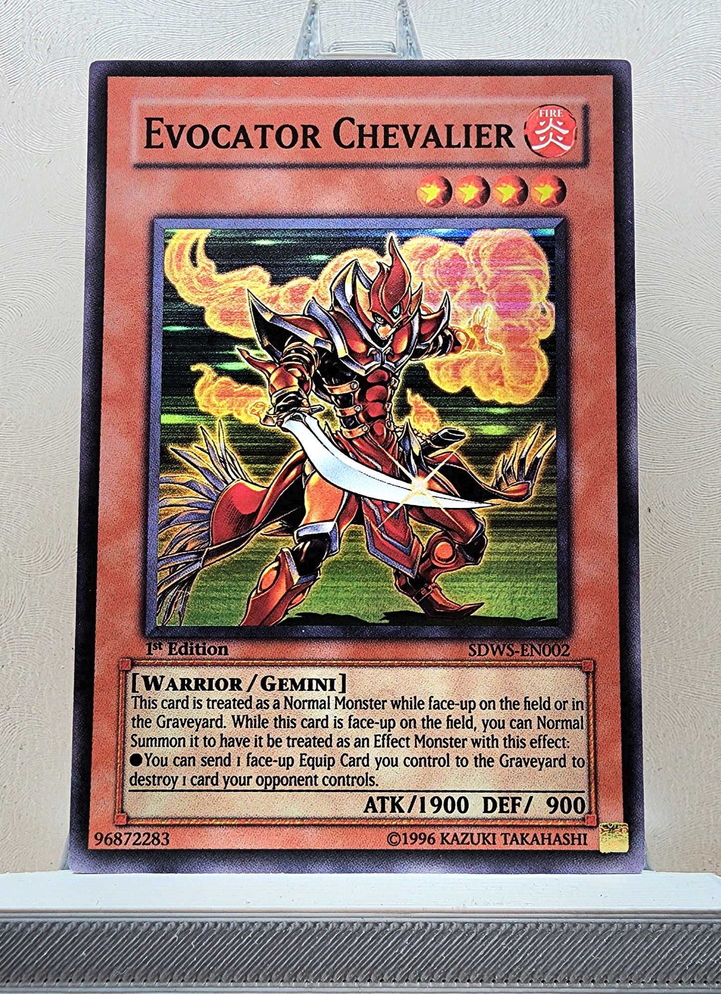 Yugioh! 1x Evocator Chevalier (SDWS - Super Rare) 1st Edition