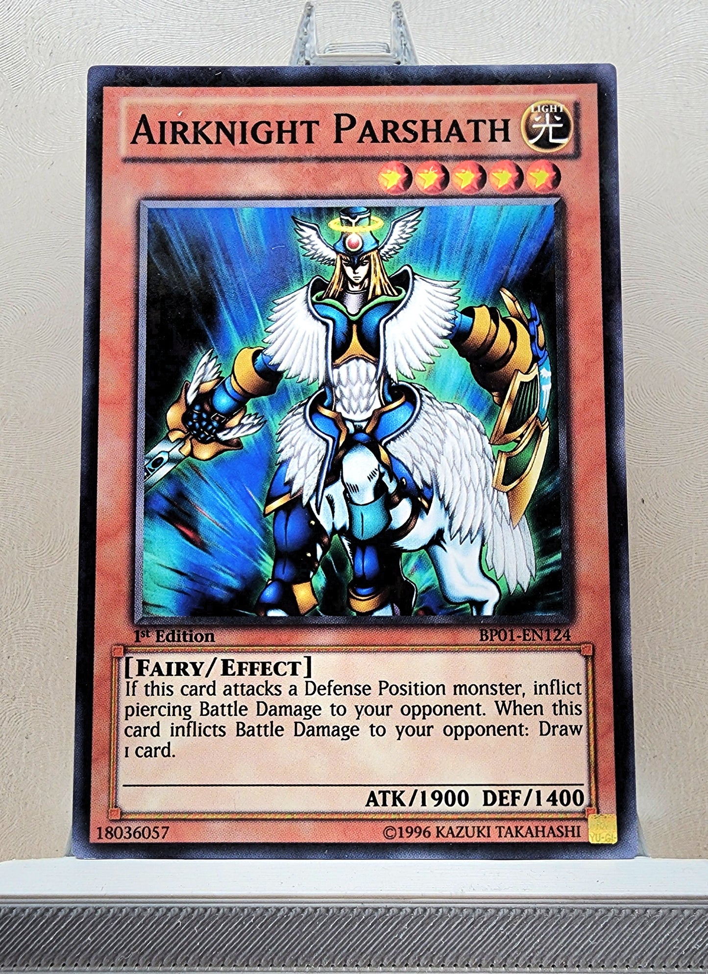 Yugioh! 1x Airknight Parshath (BP01 - Starfoil Rare) 1st Edition
