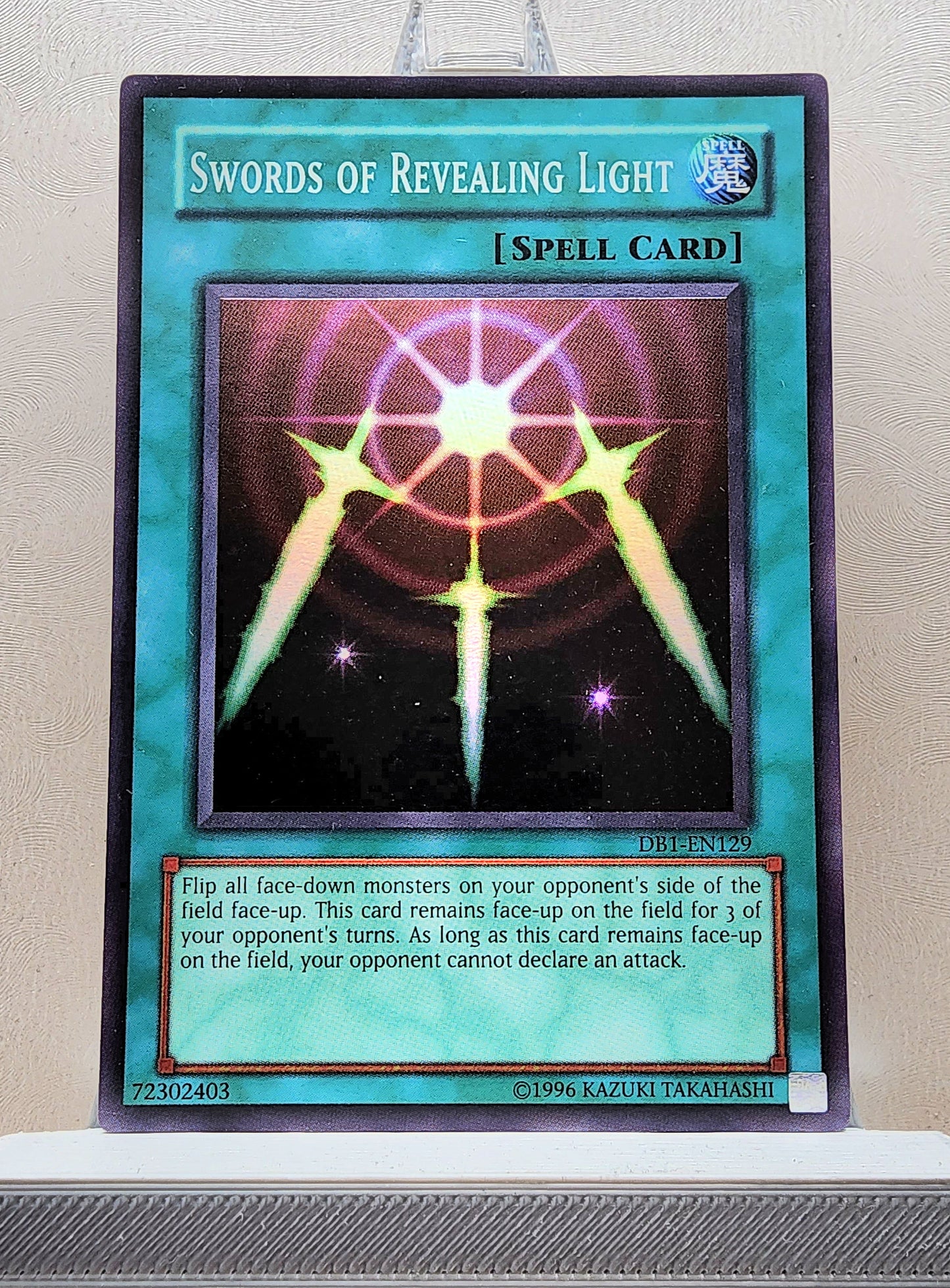 Yugioh! 1x Swords of Revealing Light (DB1 - Super Rare) Unli Edition
