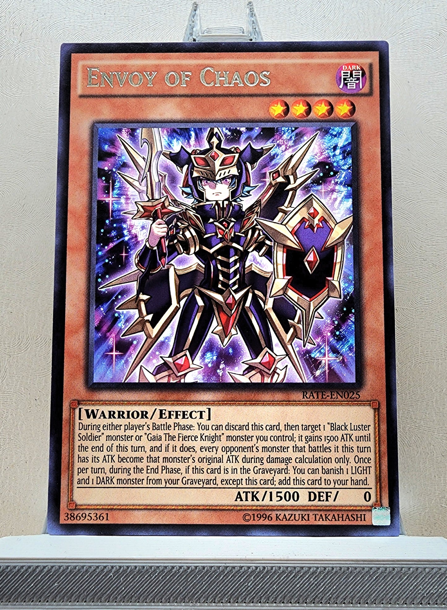 Yugioh! 1x Envoy of Chaos (RATE - Rare) 1st/Unli Edition