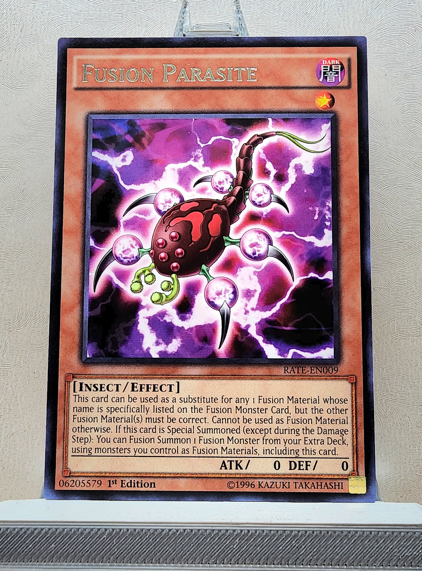 Yugioh! 1x Fusion Parasite (RATE - Rare) 1st/Unli Edition