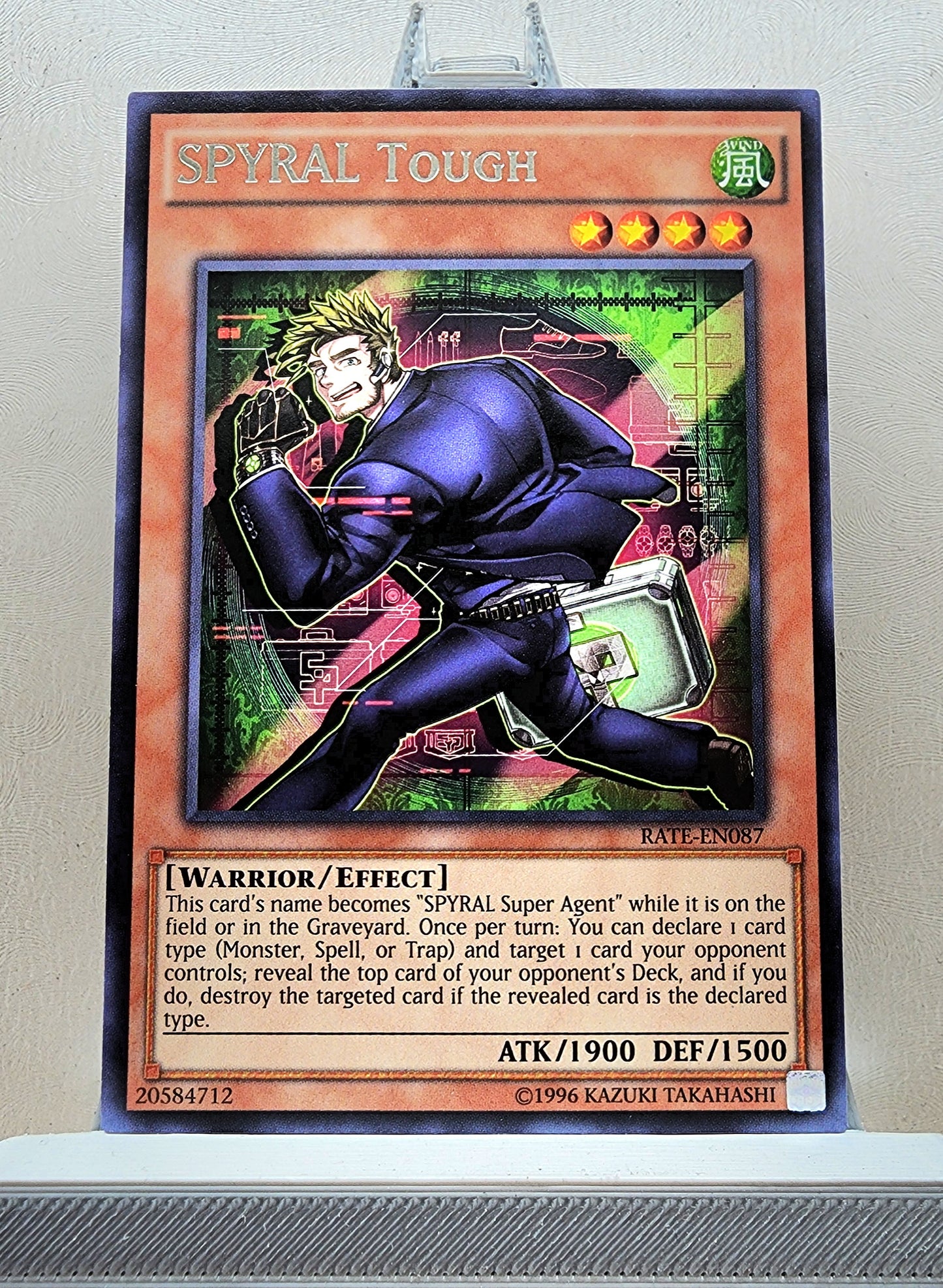 Yugioh! 1x SPYRAL Tough (RATE - Rare) 1st/Unli Edition