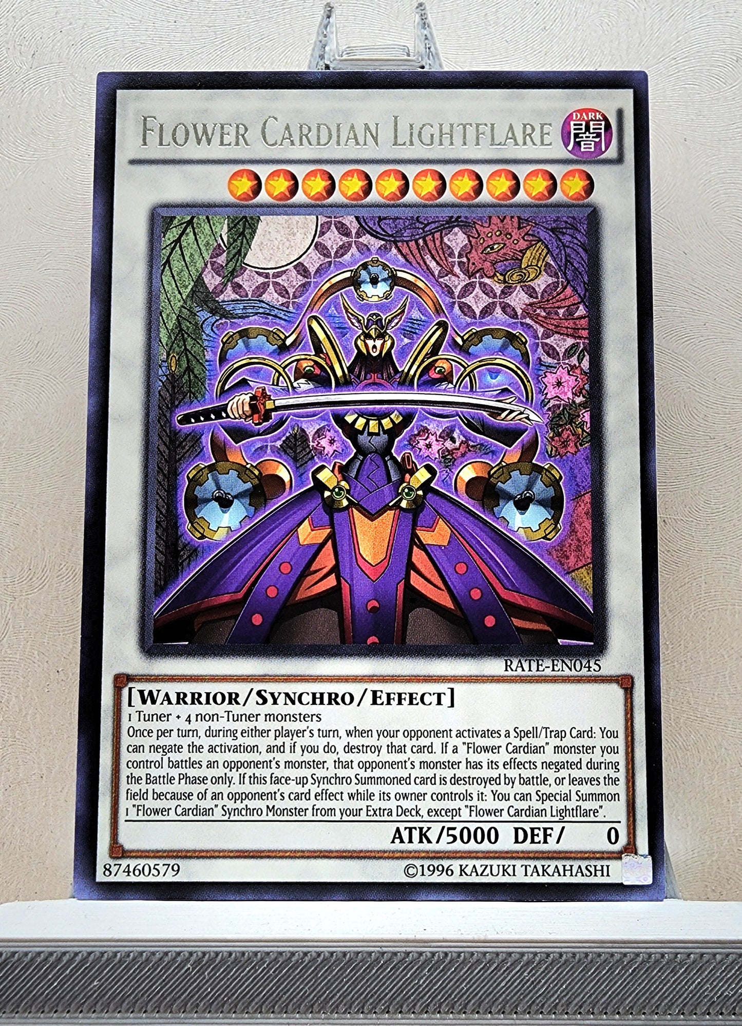 Yugioh! 1x Flower Cardian Lightflare (RATE - Rare) 1st/Unli Edition