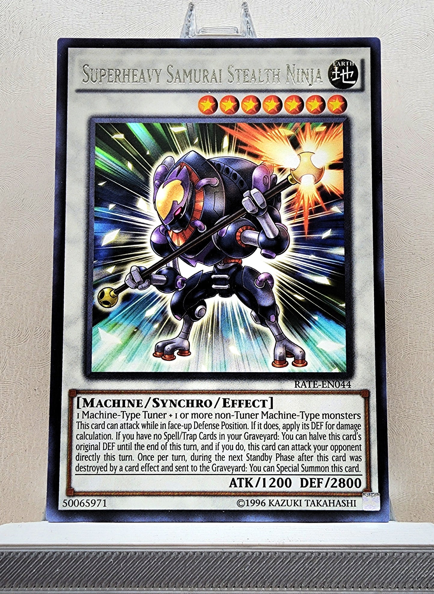 Yugioh! 1x Superheavy Samurai Stealth Ninja (RATE - Rare) 1st/Unli Edition
