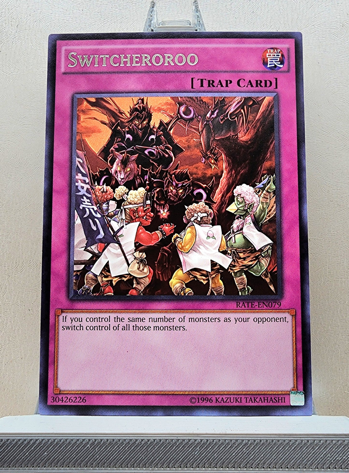 Yugioh! 1x Switcheroroo (RATE - Rare) 1st/Unli Edition