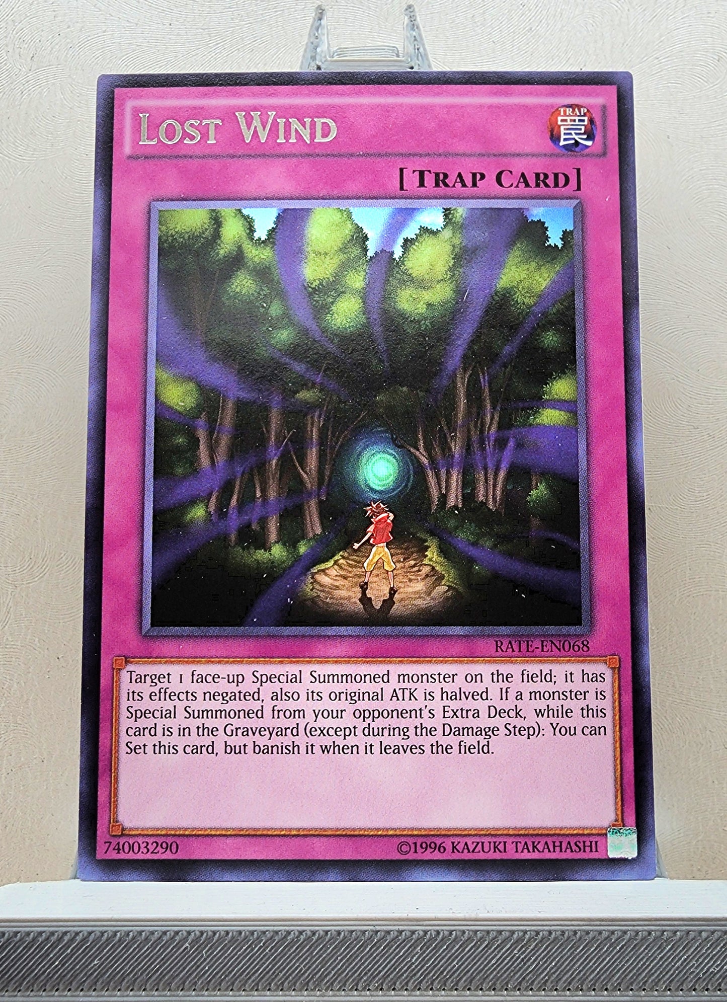 Yugioh! 1x Lost Wind (RATE - Rare) 1st/Unli Edition