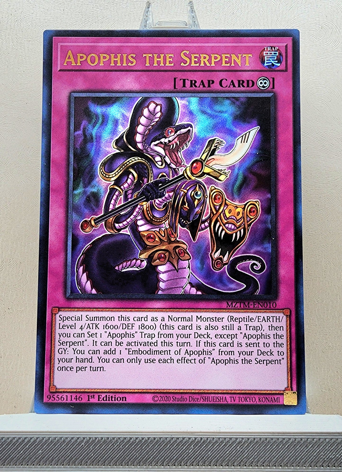 Yugioh! 1x Apophis the Serpent (MZTM - Ultra Rare) 1st Edition