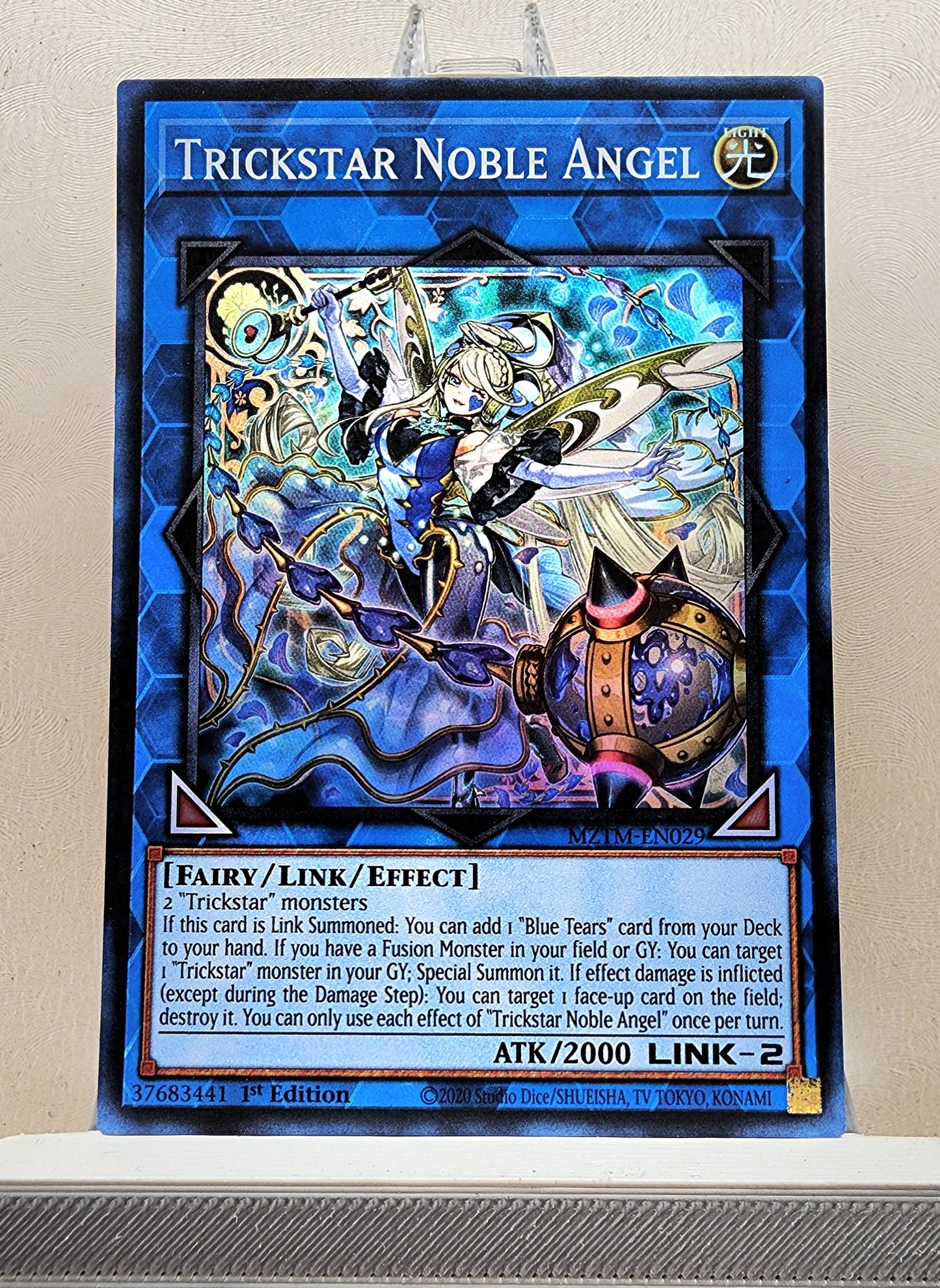 Yugioh! 1x Trickstar Noble Angel (MZTM - Super Rare) 1st Edition