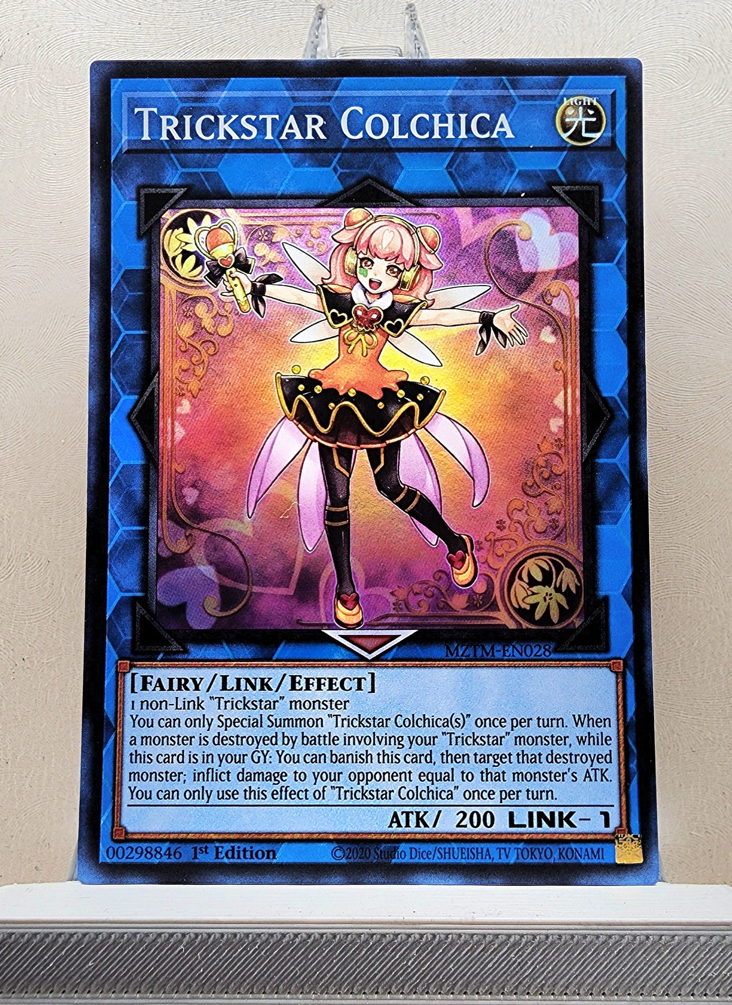 Yugioh! 1x Trickstar Colchica (MZTM - Super Rare) 1st Edition