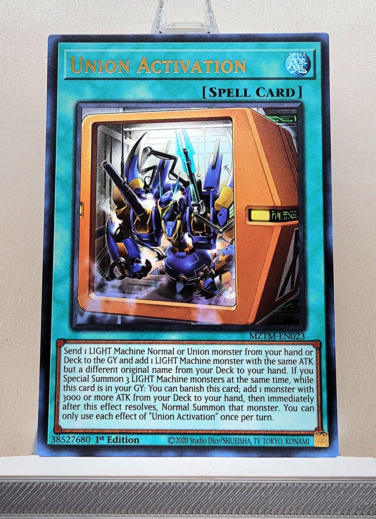 Yugioh! 1x Union Activation (MZTM - Ultra Rare) 1st Edition