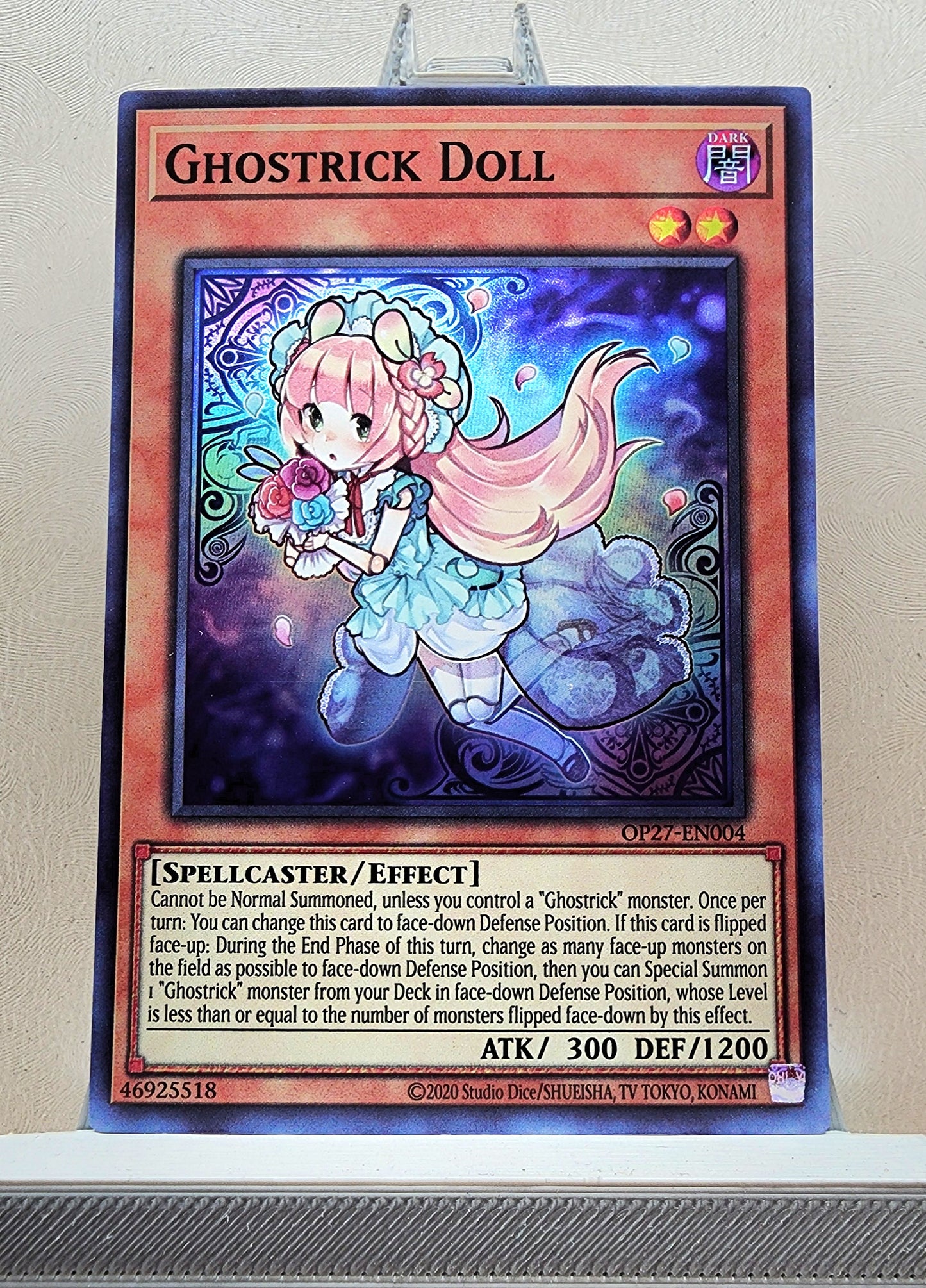 Yugioh! 1x Ghostrick Doll (OP27 - Super Rare) Unli Edition