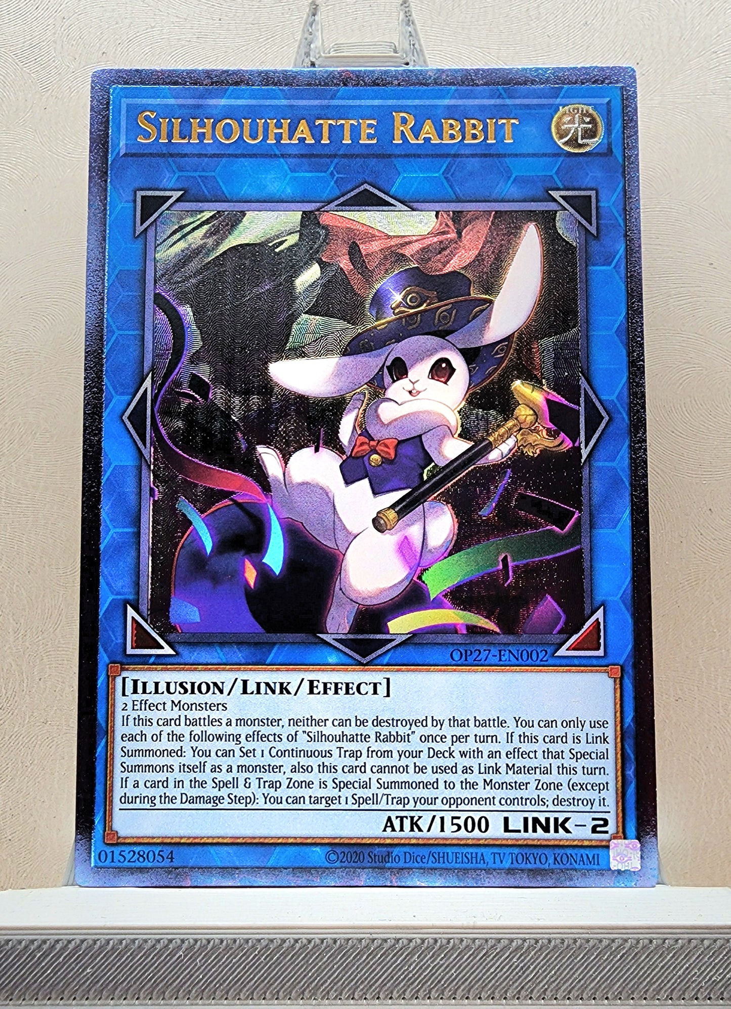 Yugioh! 1x Silhouhatte Rabbit (OP27 - Ultimate Rare) Unli Edition
