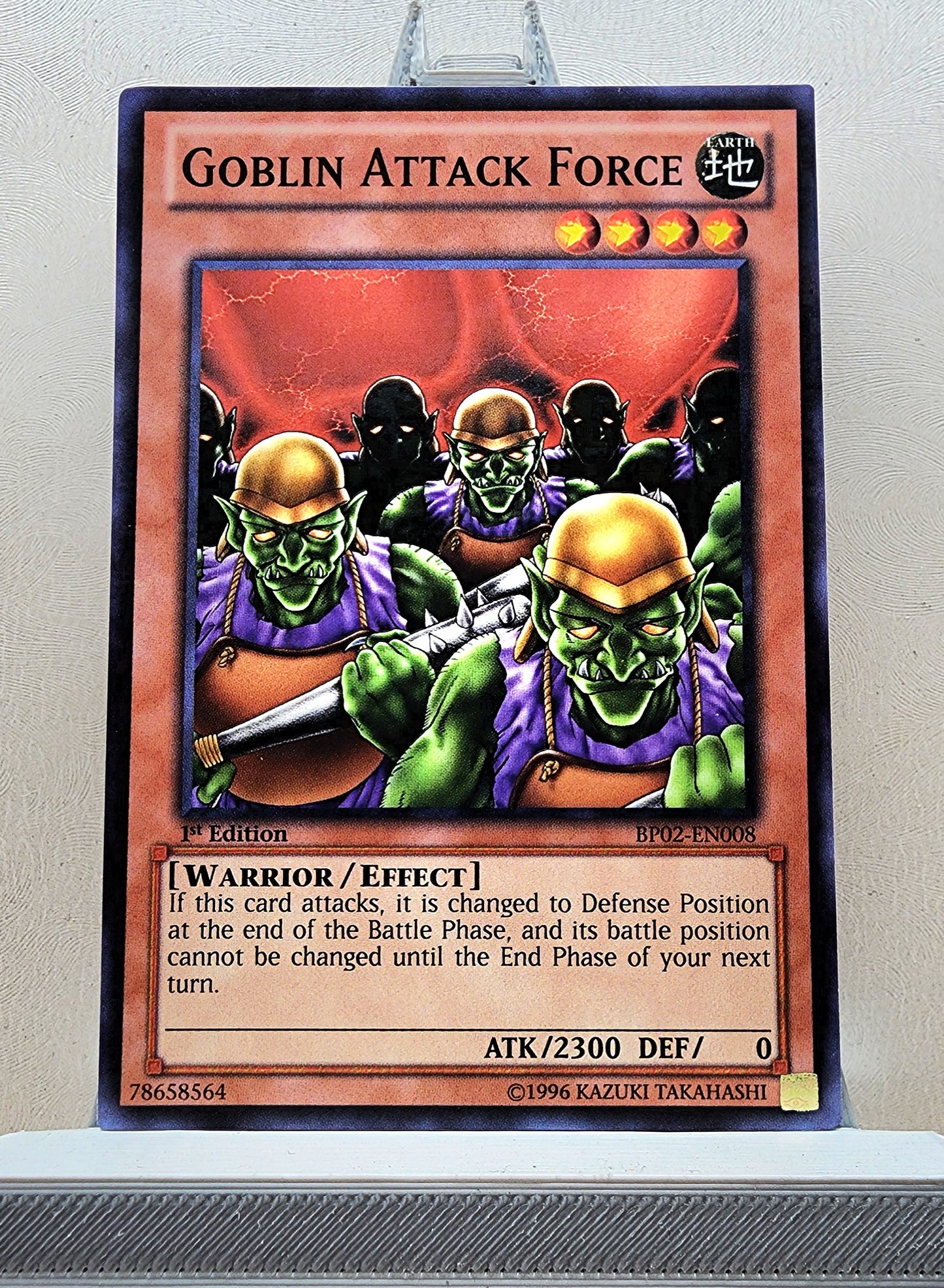 Yugioh! 1x Goblin Attack Force (BP02 - Mosaic Rare) 1st Edition