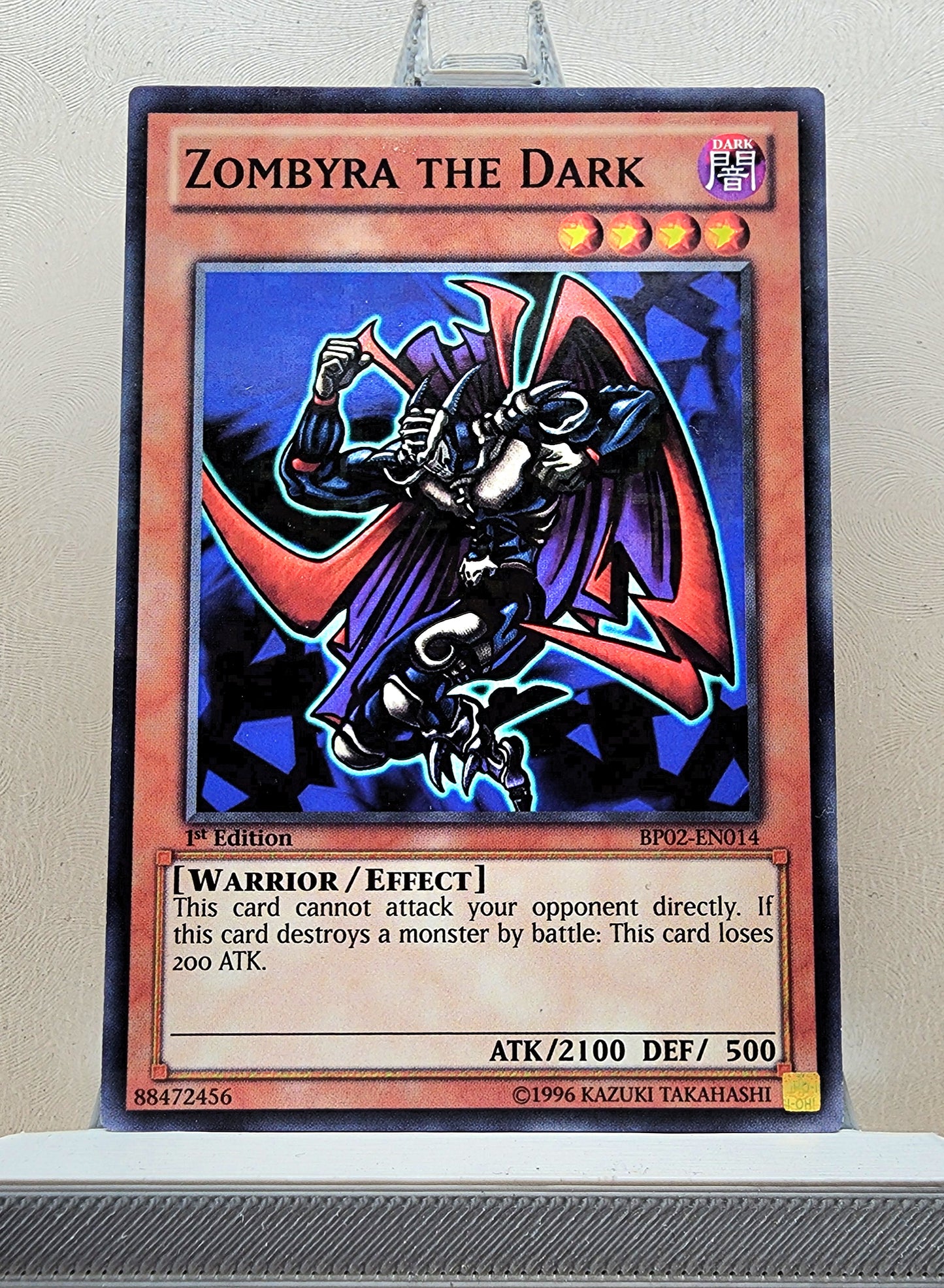 Yugioh! 1x Zombyra the Dark (BP02 - Mosaic Rare) 1st Edition