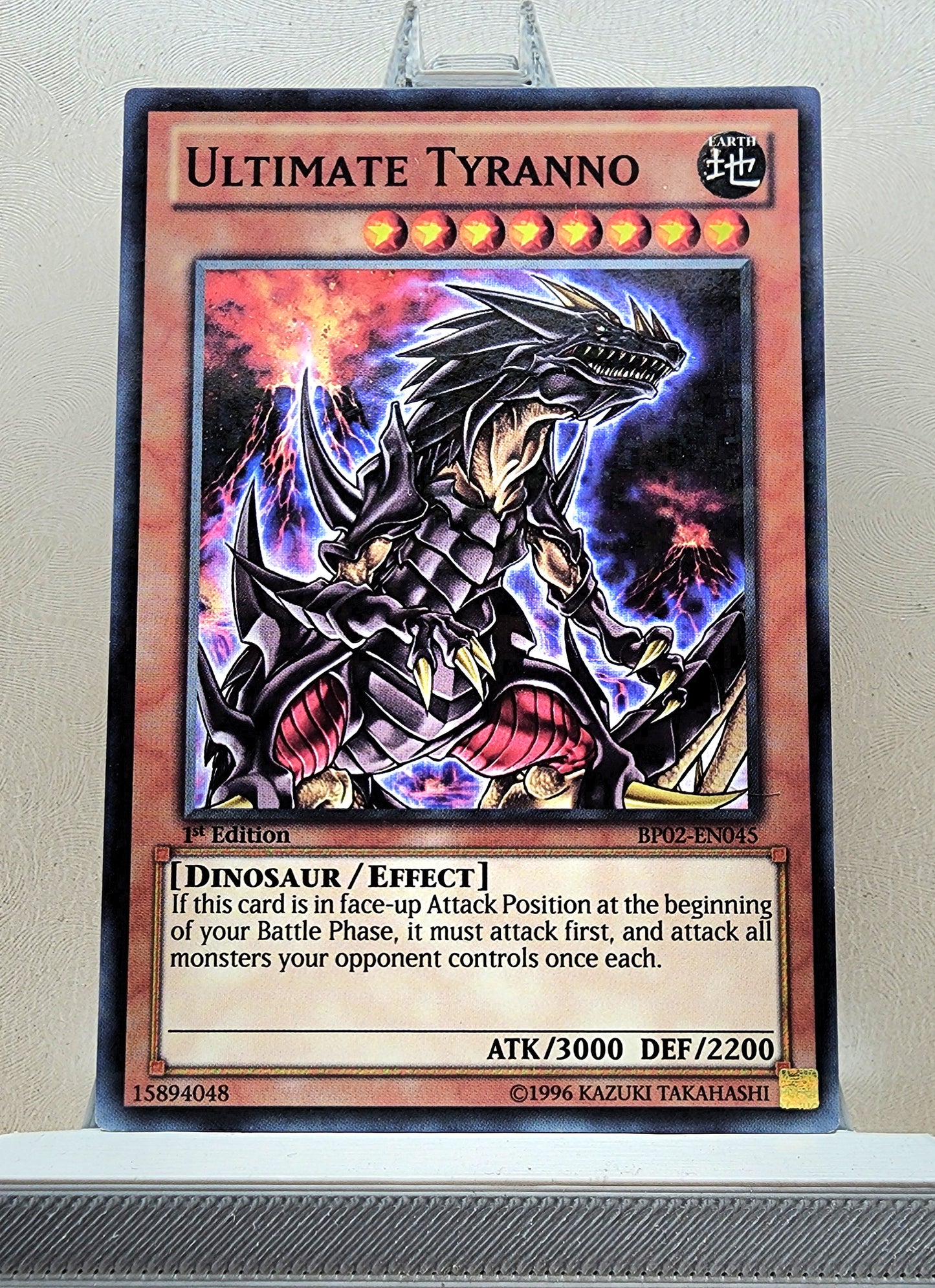 Yugioh! 1x Ultimate Tyranno (BP02 - Mosaic Rare) 1st Edition