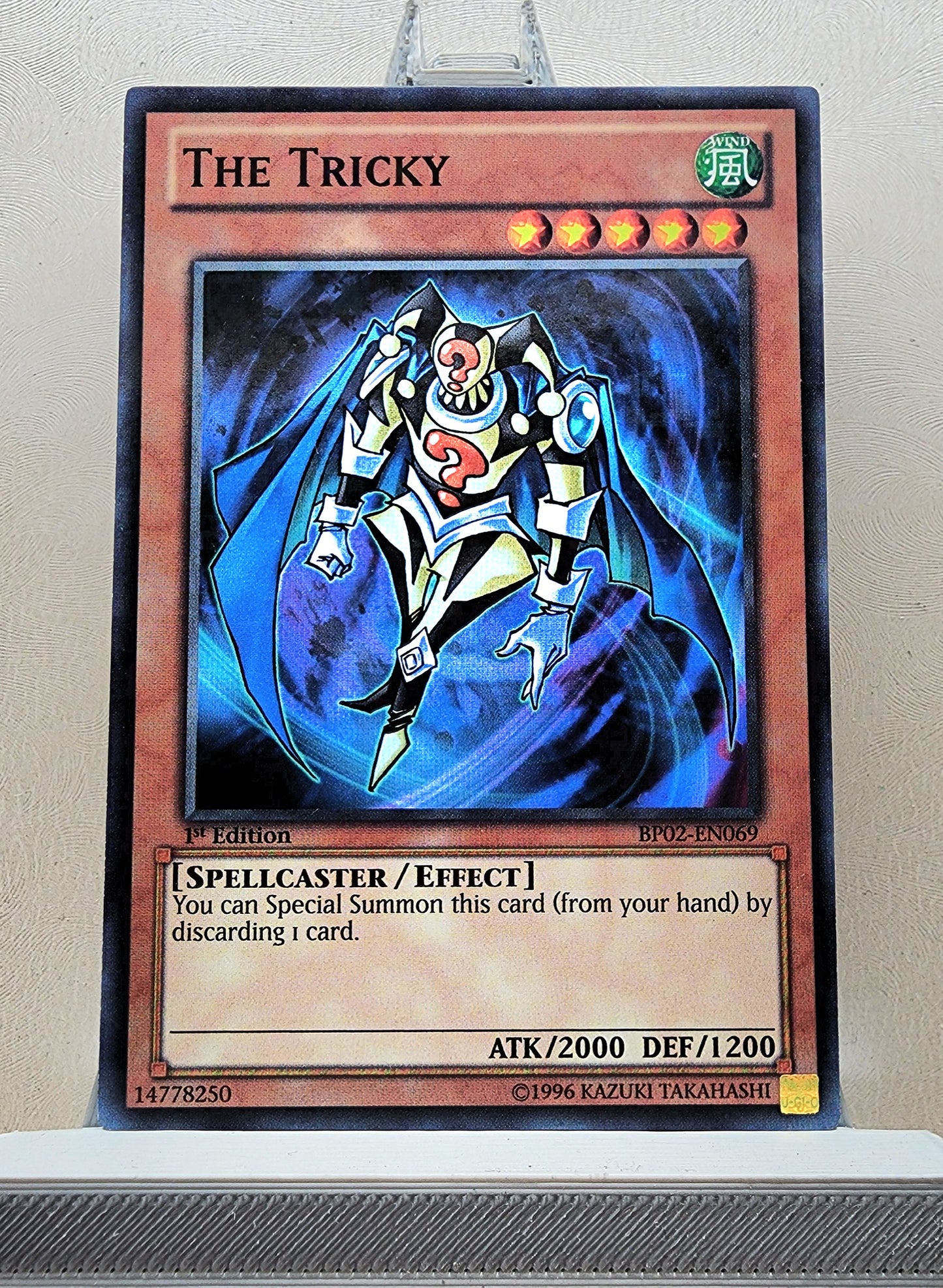 Yugioh! 1x The Tricky (BP02 - Mosaic Rare) 1st Edition