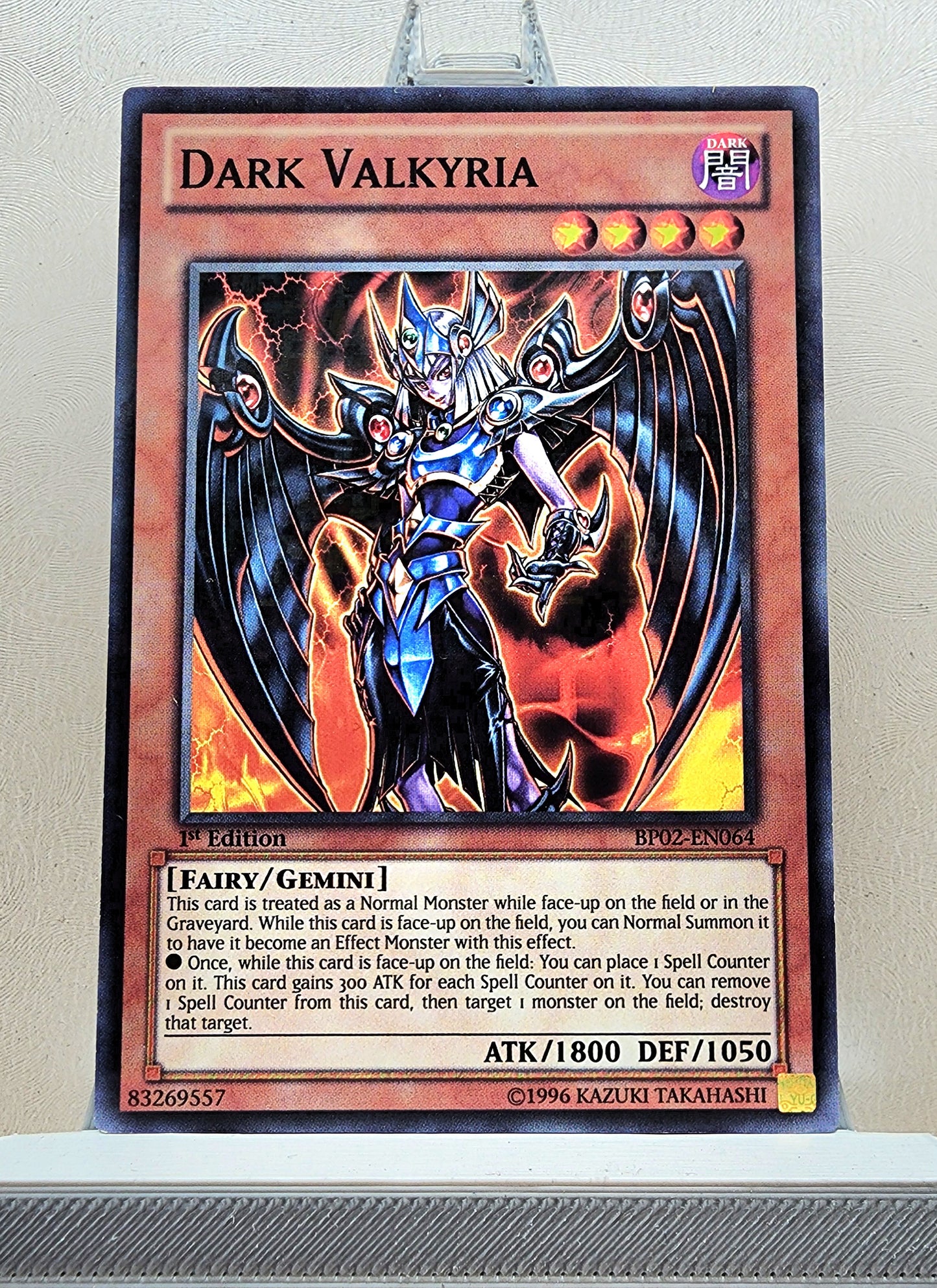 Yugioh! 1x Dark Valkyria (BP02 - Mosaic Rare) 1st Edition