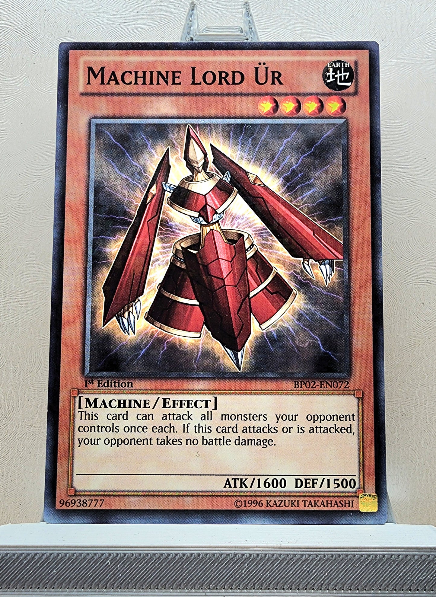 Yugioh! 1x Machine Lord Ur (BP02 - Mosaic Rare) 1st Edition