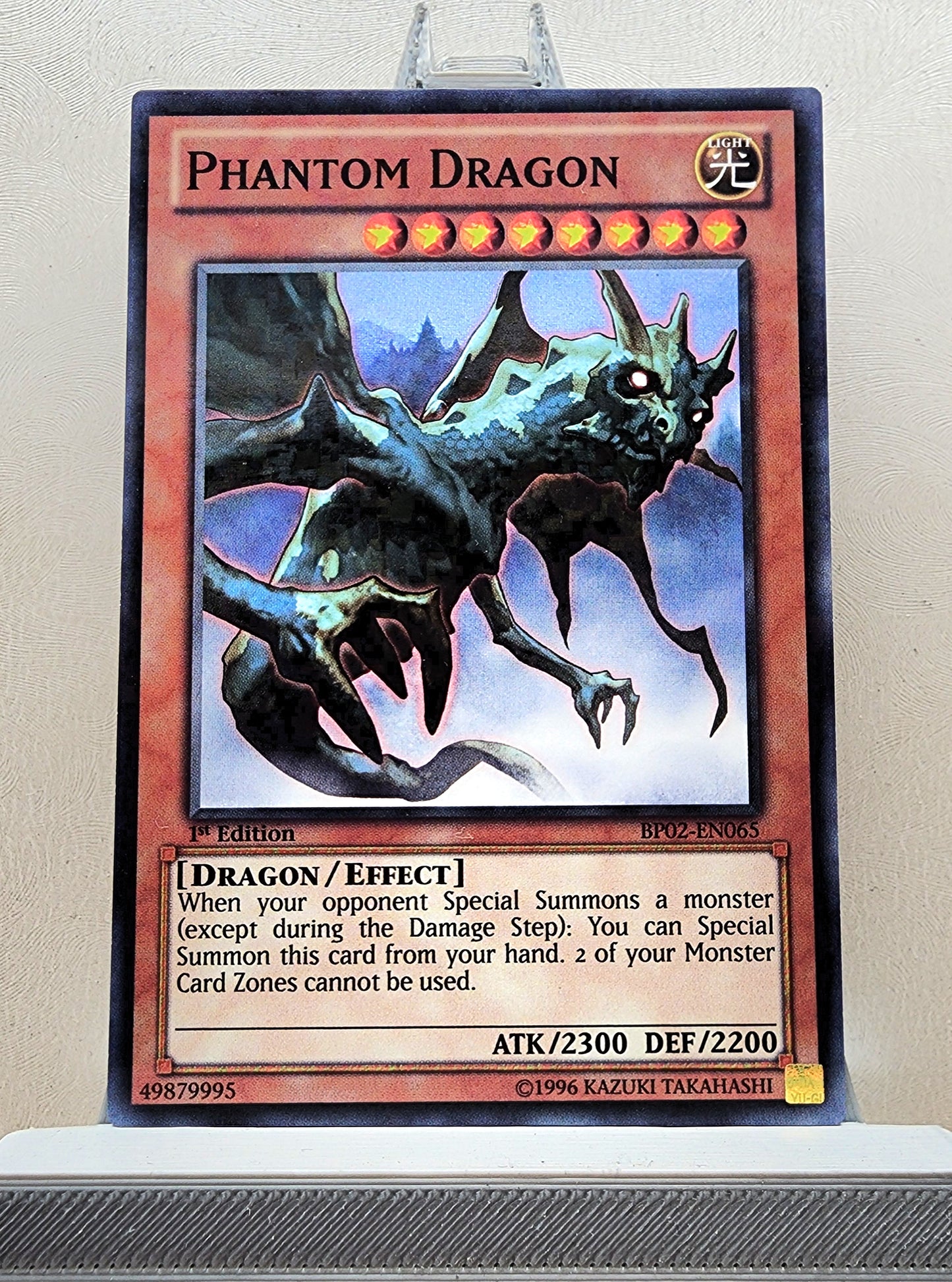 Yugioh! 1x Phantom Dragon (BP02 - Mosaic Rare) 1st Edition