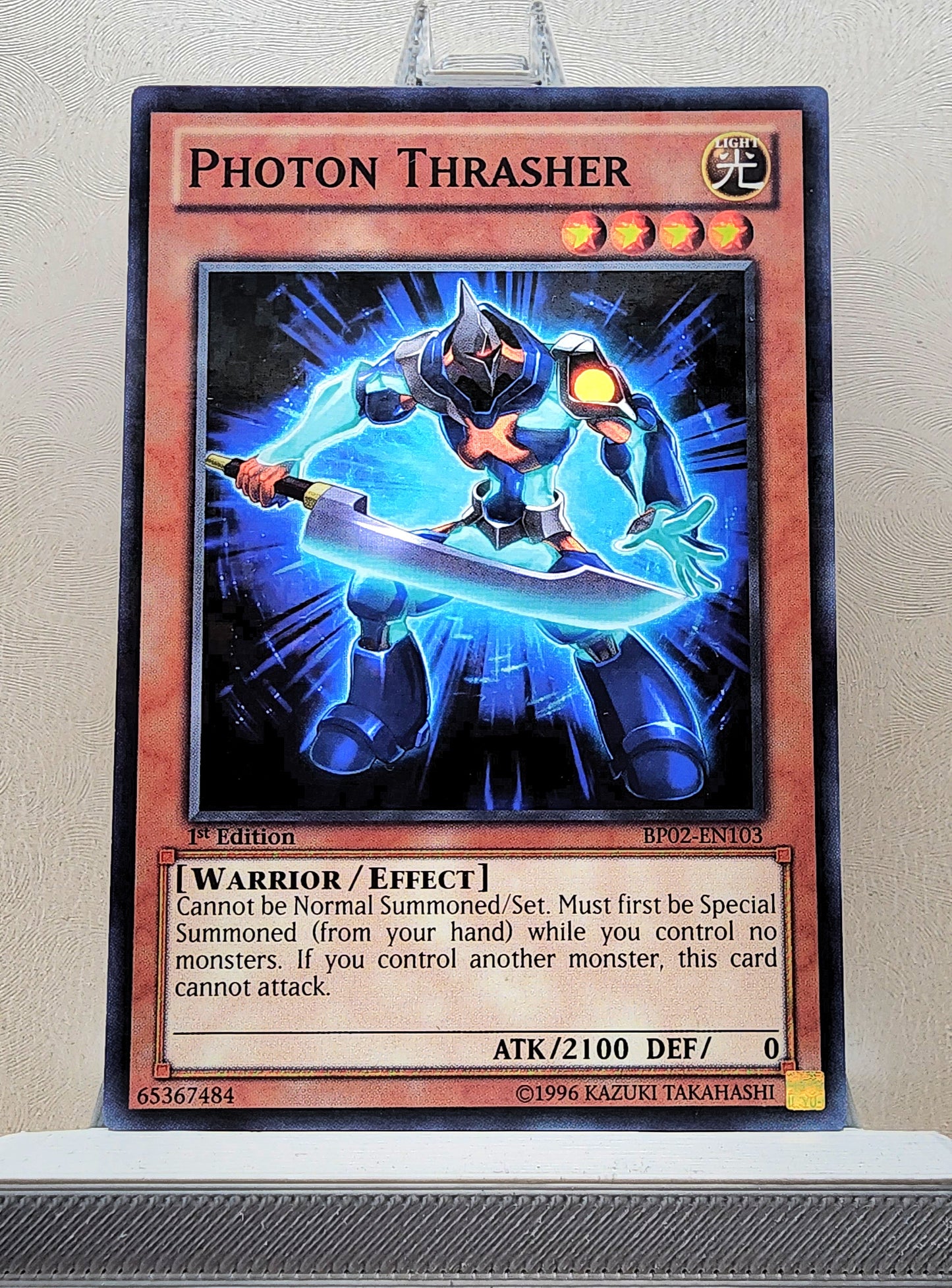 Yugioh! 1x Photon Thrasher (BP02 - Mosaic Rare) 1st Edition
