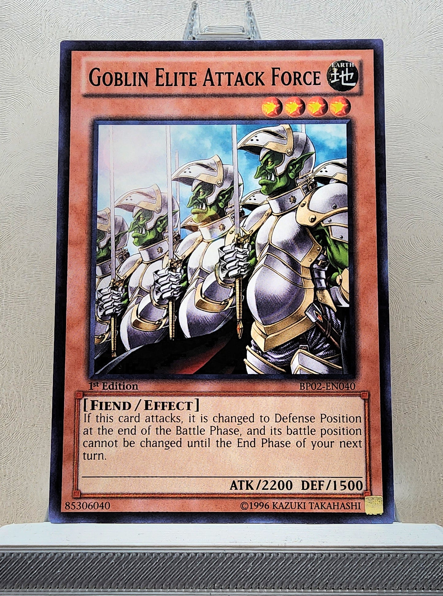 Yugioh! 1x Goblin Elite Attack Force (BP02 - Mosaic Rare) 1st Edition