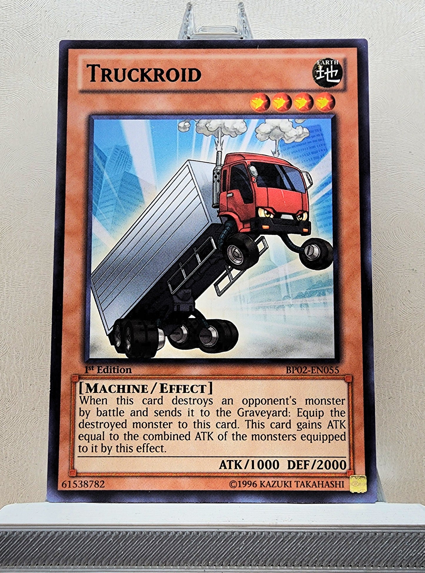 Yugioh! 1x Truckroid (BP02 - Rare) 1st Edition