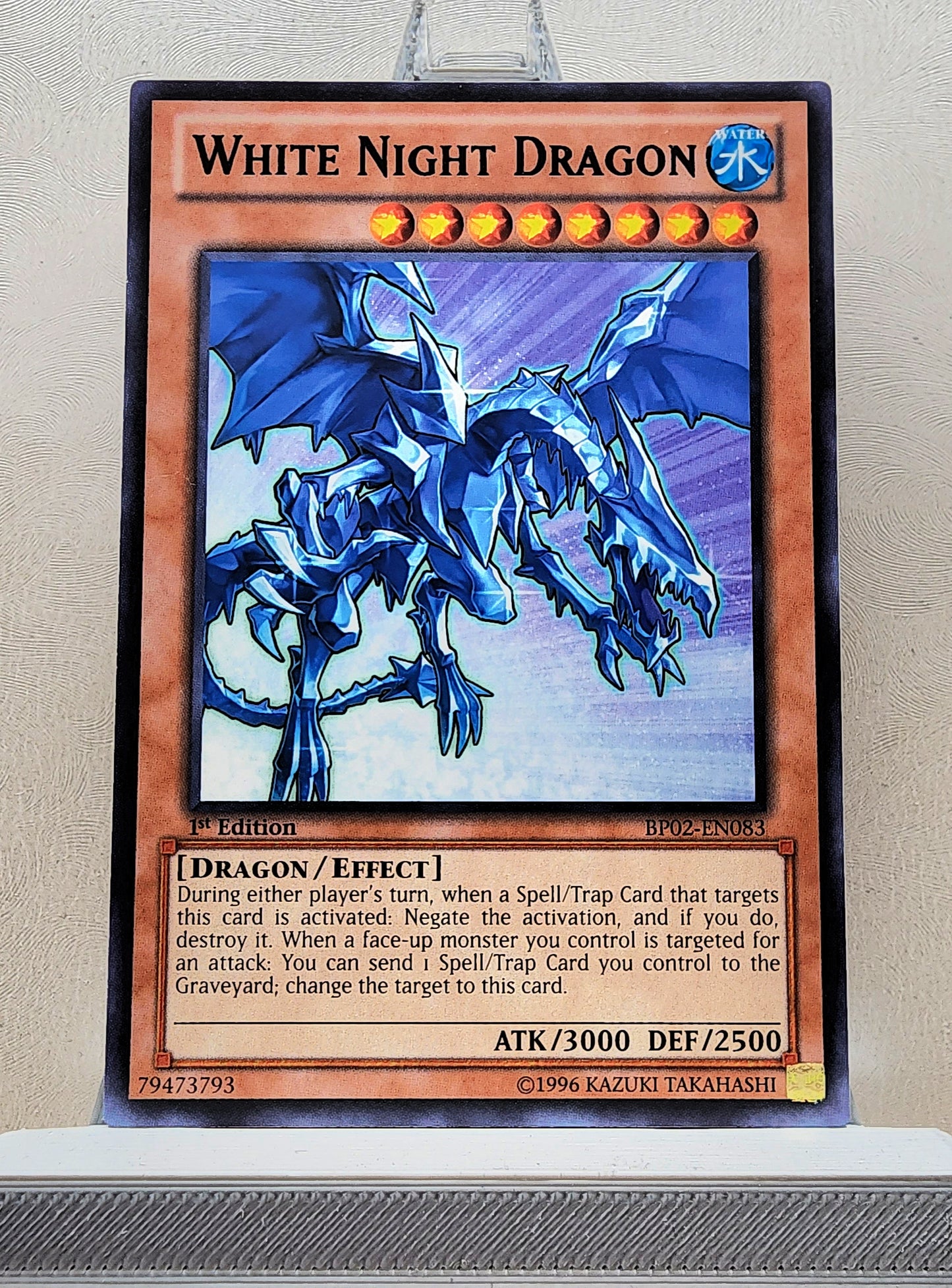 Yugioh! 1x White Night Dragon (BP02 - Rare) 1st Edition