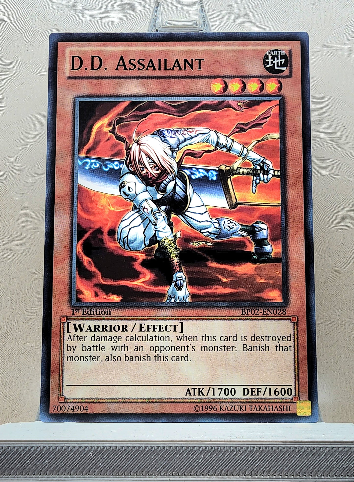 Yugioh! 1x D.D. Assailant (BP02 - Rare) 1st Edition