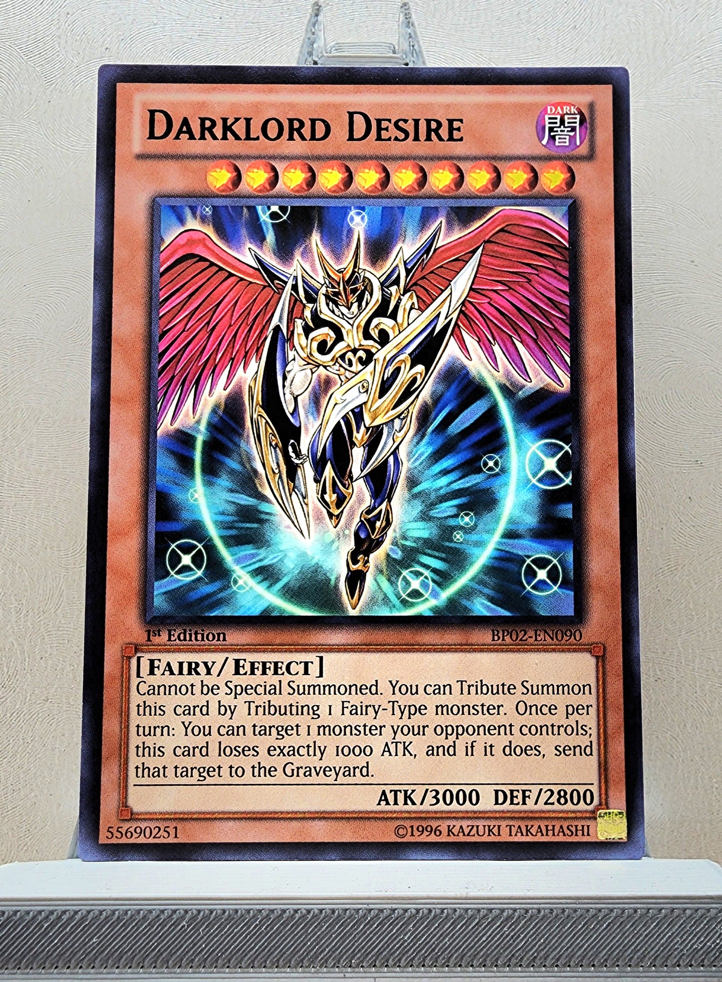 Yugioh! 1x Darklord Desire (BP02 - Rare) 1st Edition