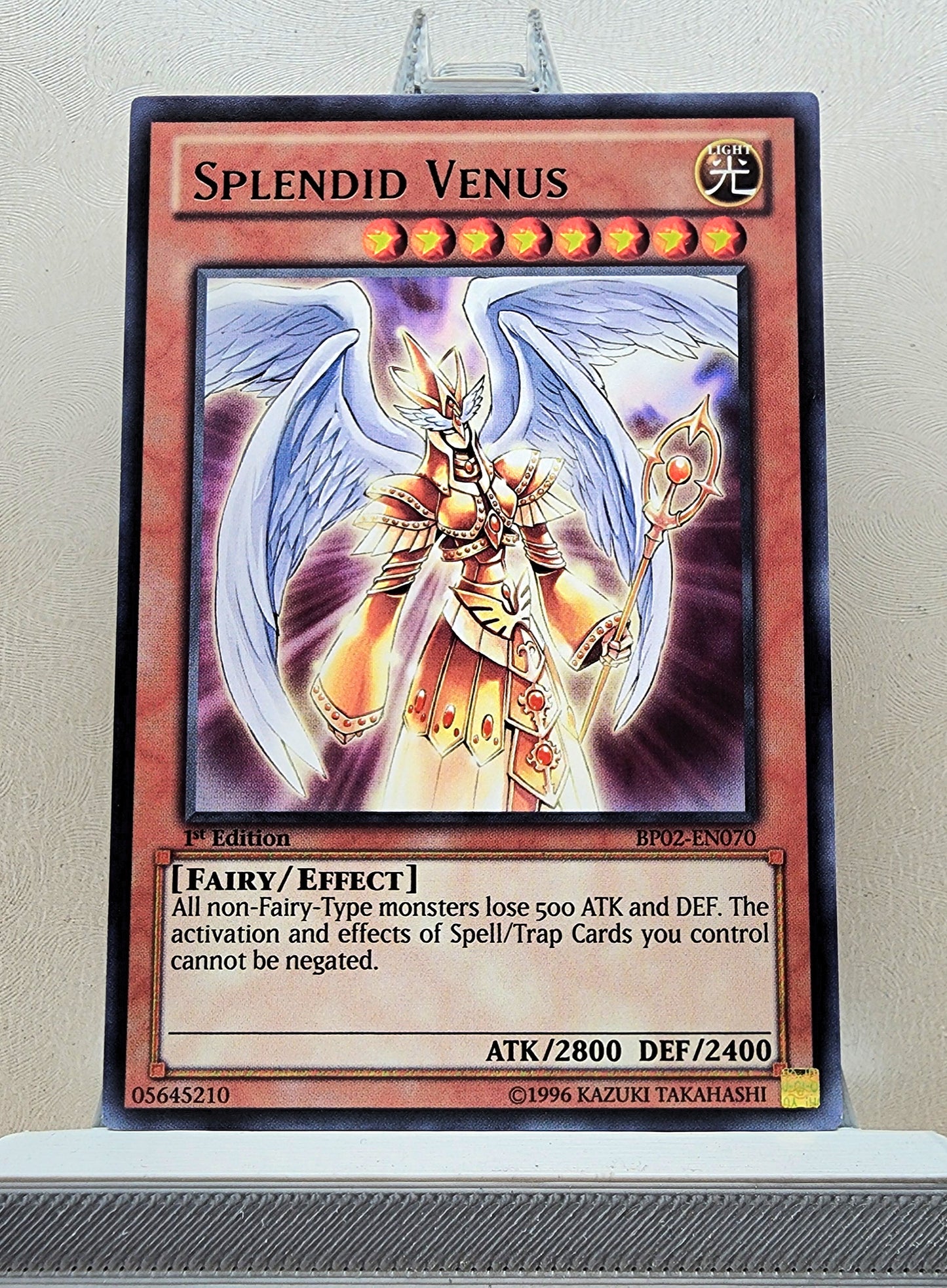 Yugioh! 1x Splendid Venus (BP02 - Rare) 1st Edition