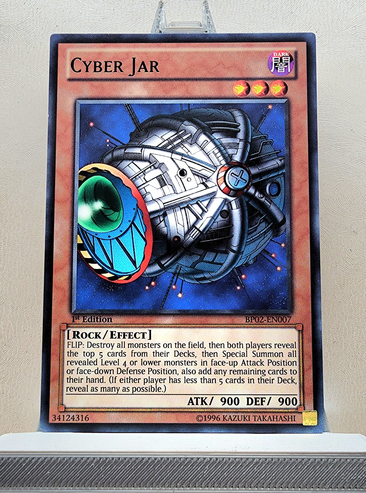 Yugioh! 1x Cyber Jar (BP02 - Rare) 1st Edition