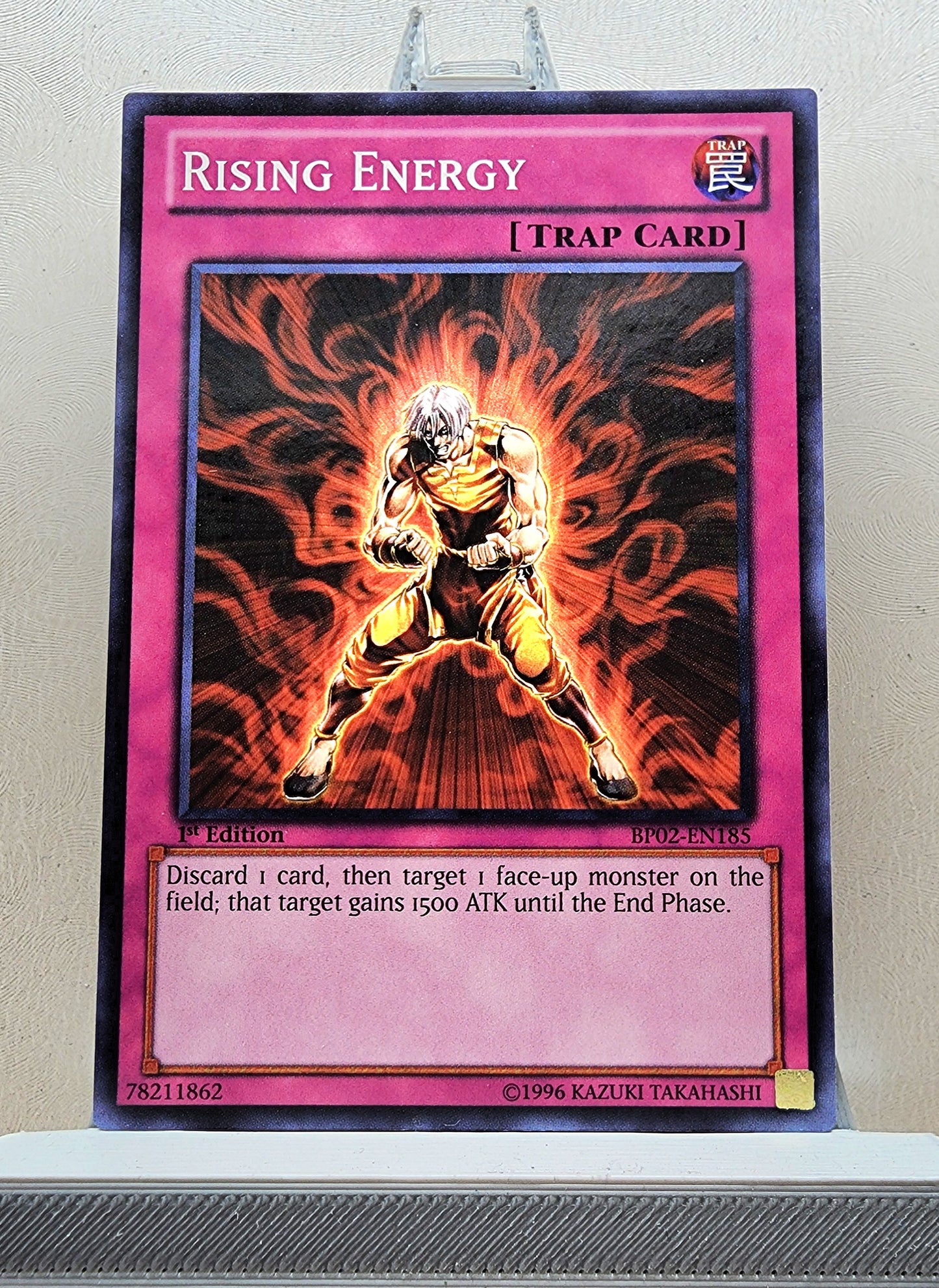 Yugioh! 1x Rising Energy (BP02 - Mosaic Rare) 1st Edition